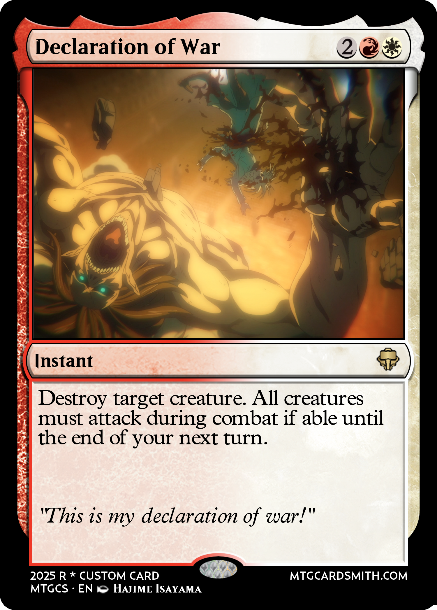 Declaration of War
