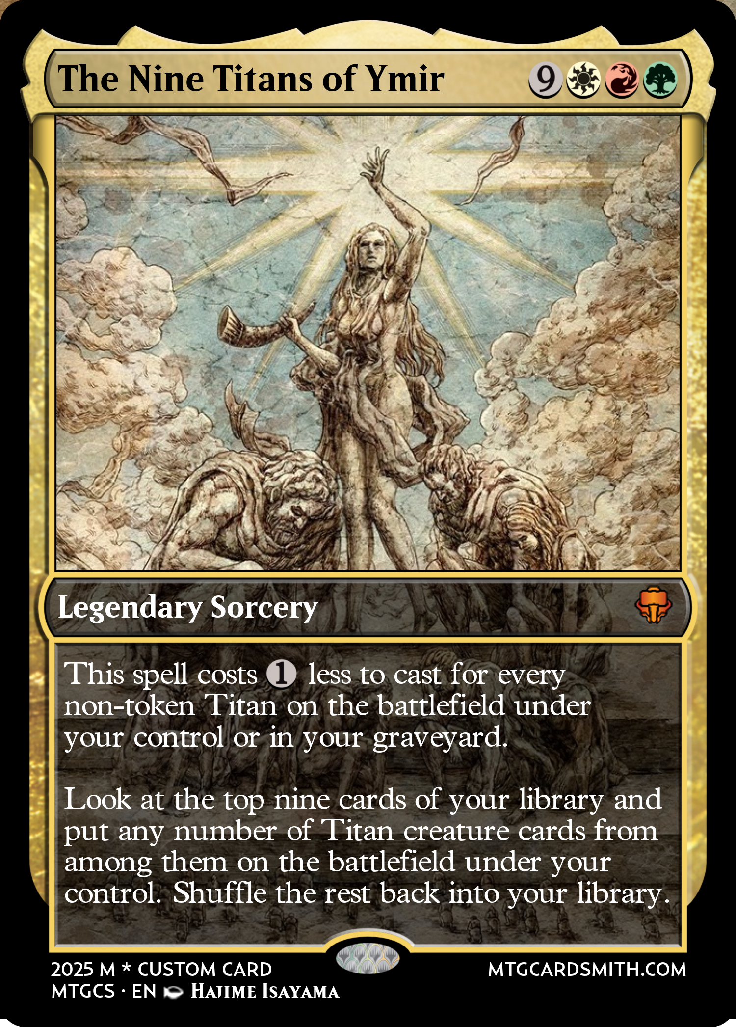 The Nine Titans of Ymir