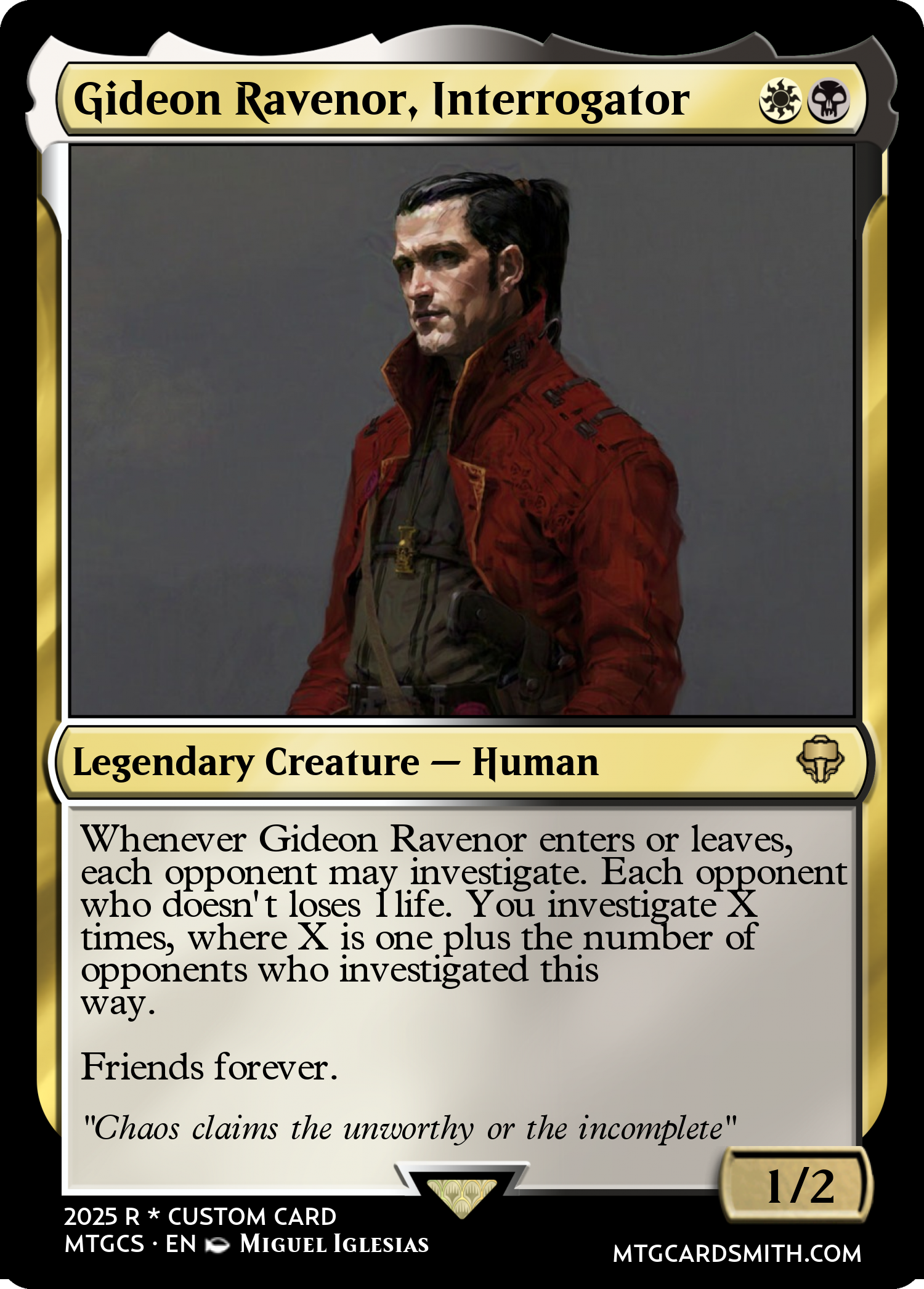 Gideon Ravenor, Interrogator