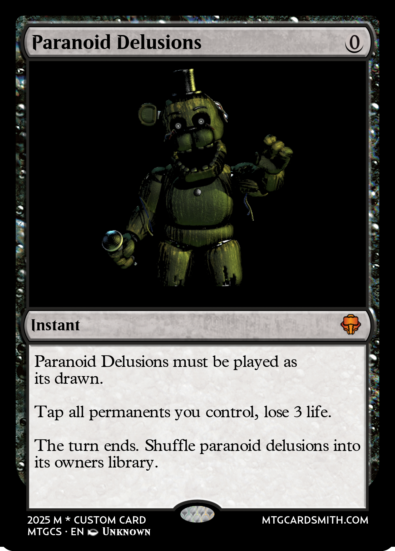 Paranoid Delusions 