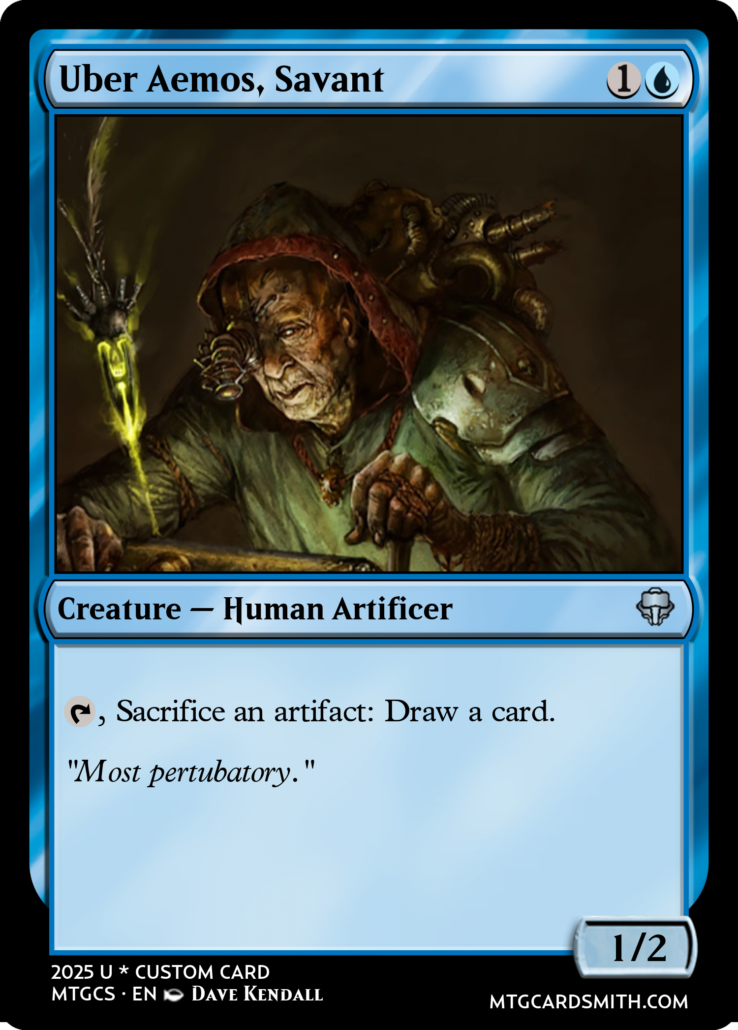 Uber Aemos, Savant