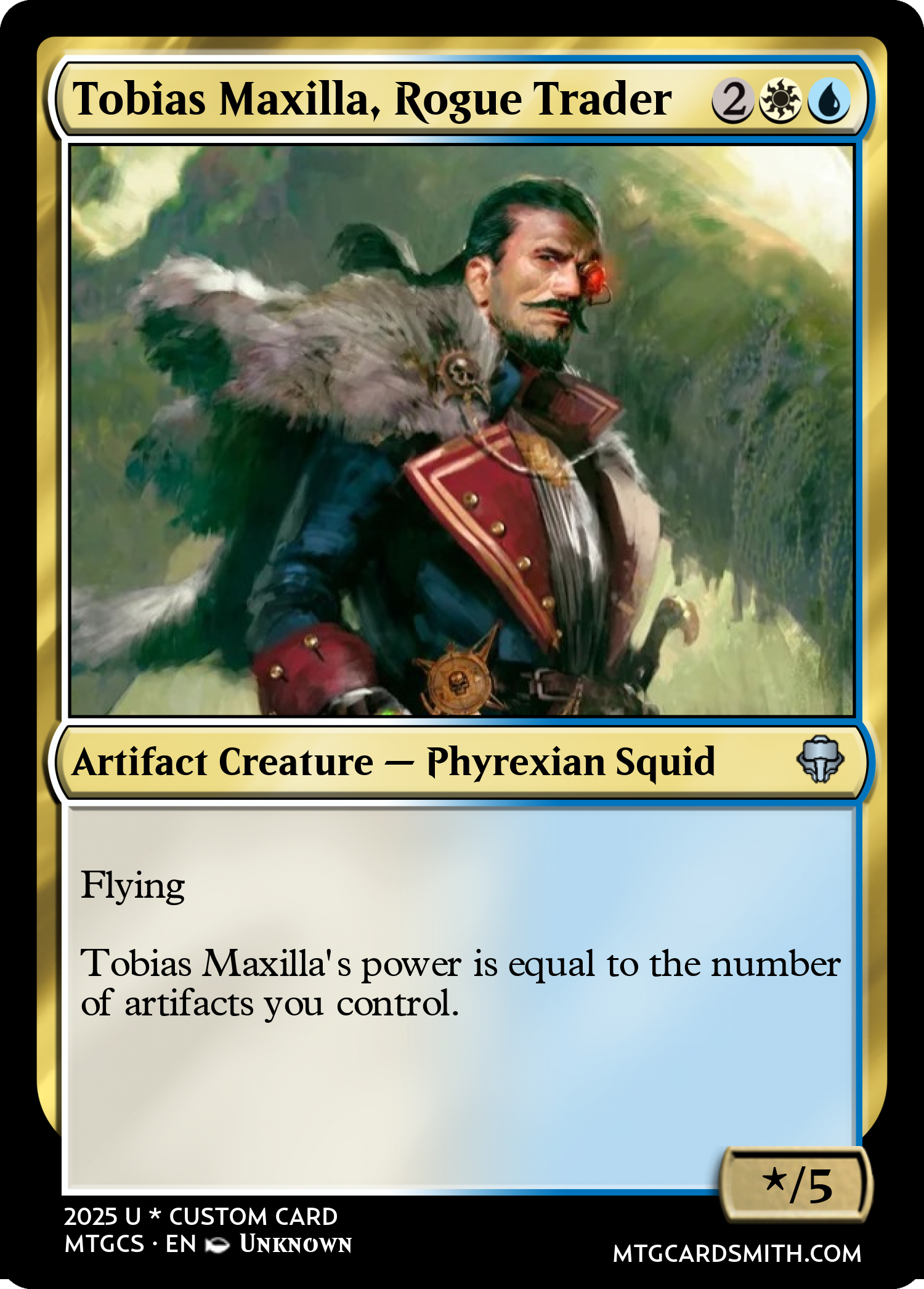 Tobias Maxilla, Rogue Trader