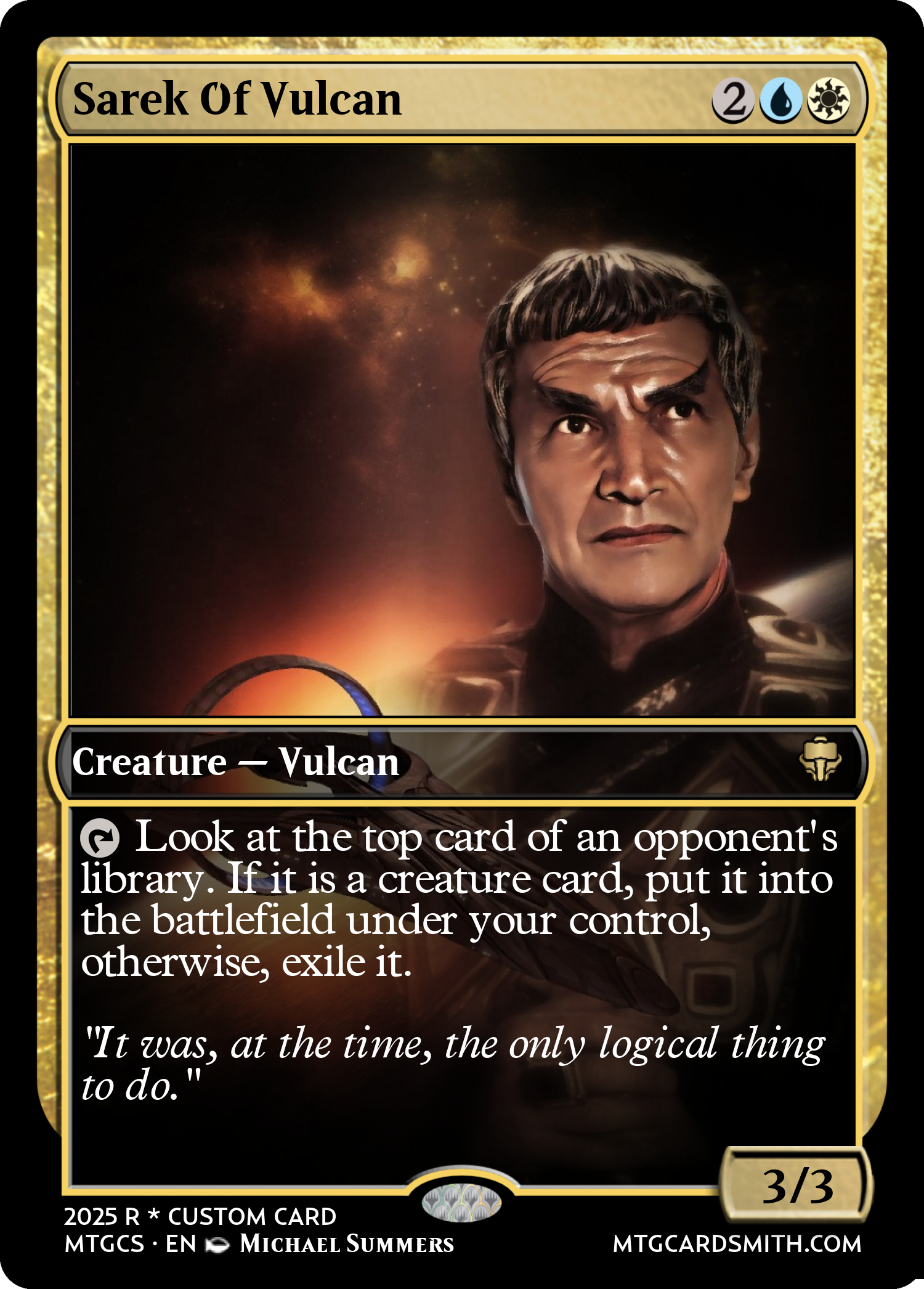 Sarek Of Vulcan