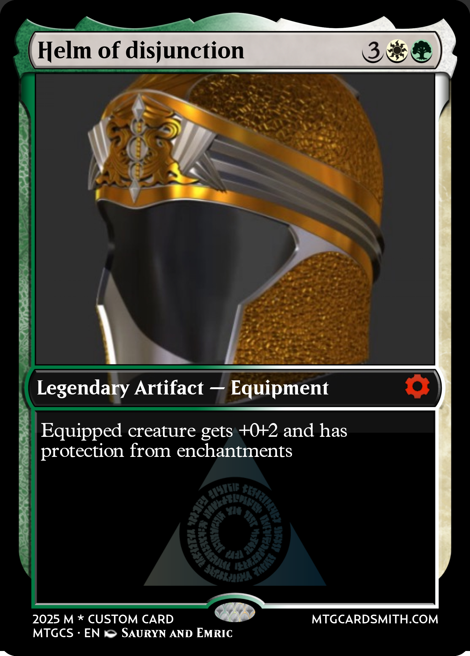 Helm of disjunction 