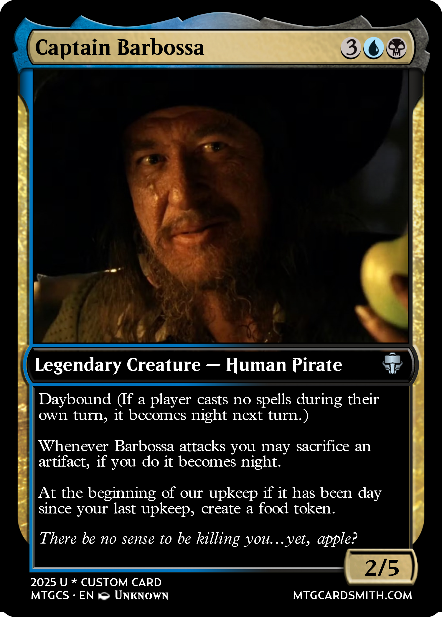 Captain Barbossa