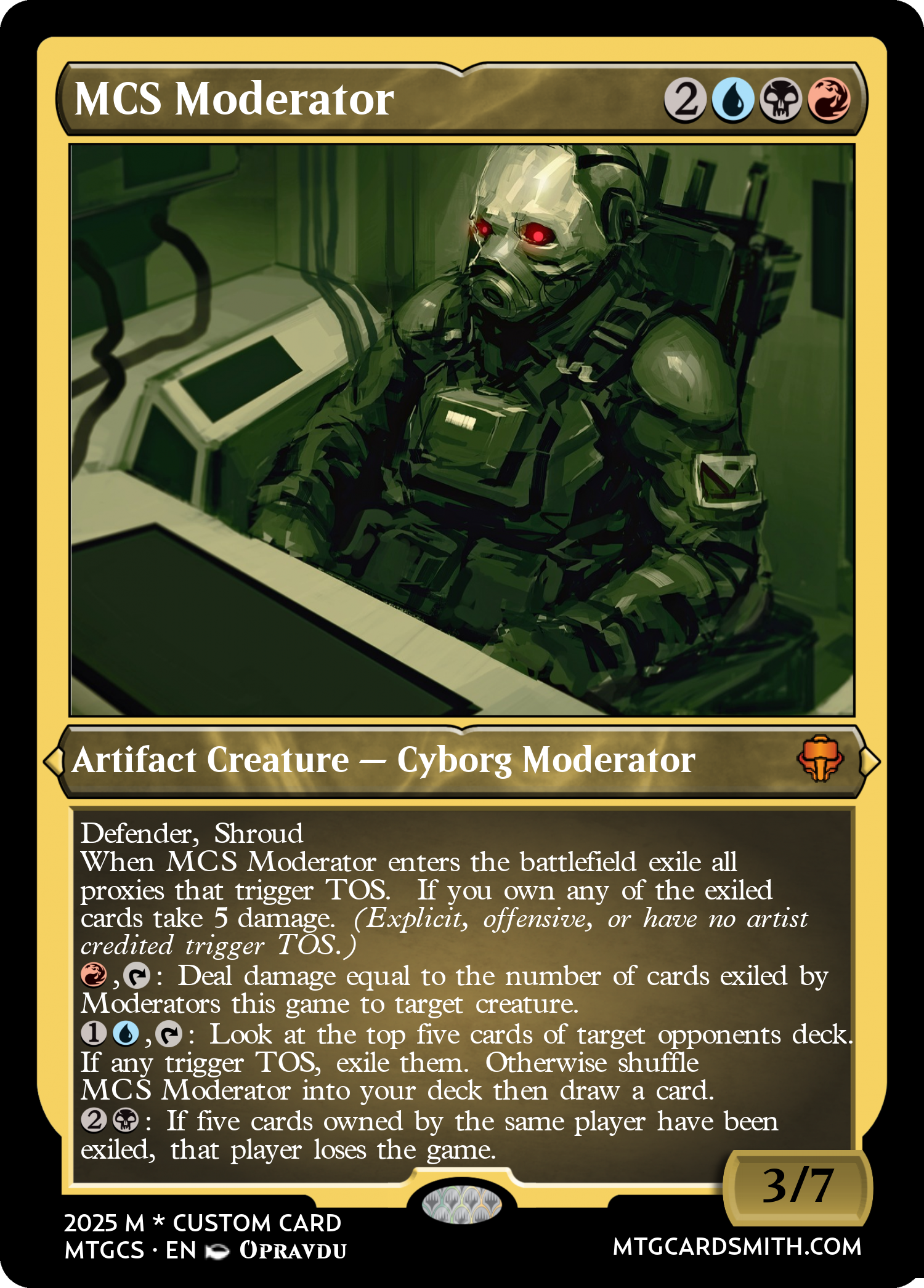 MCS Moderator