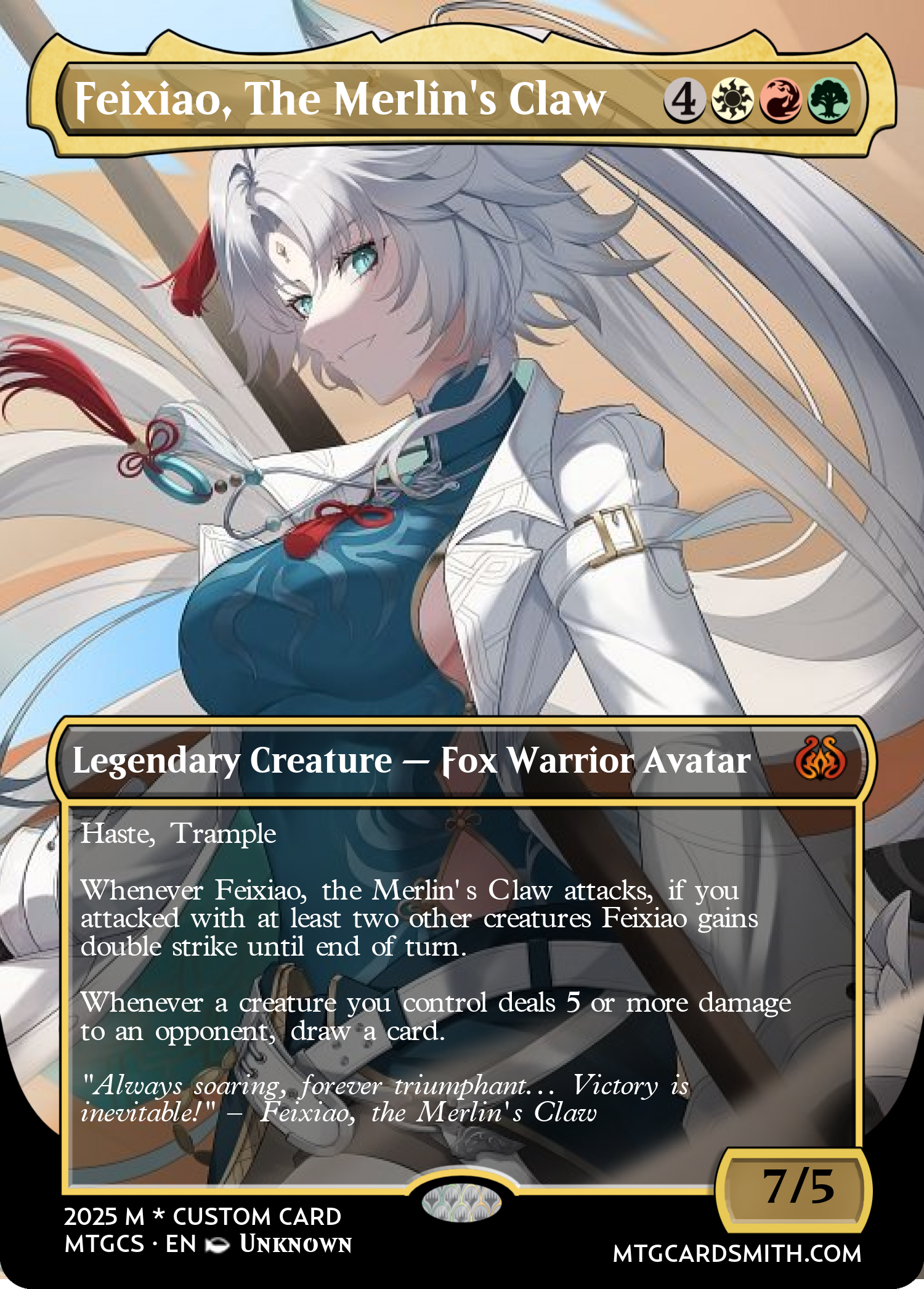 Feixiao, The Merlin's Claw