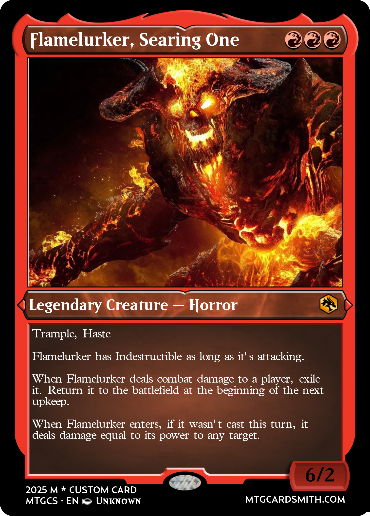Flamelurker, Searing One