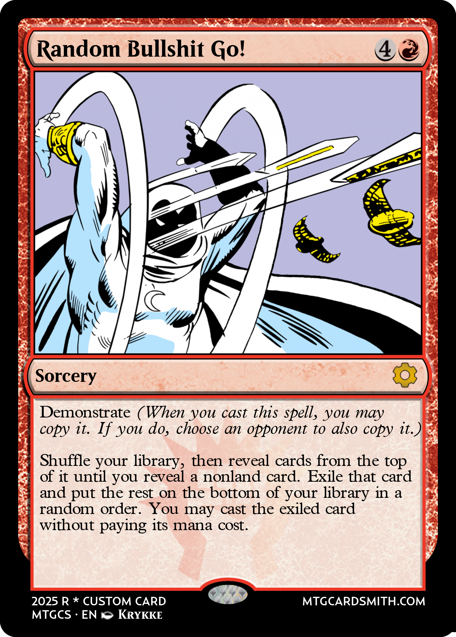 Random Bullshit Go!