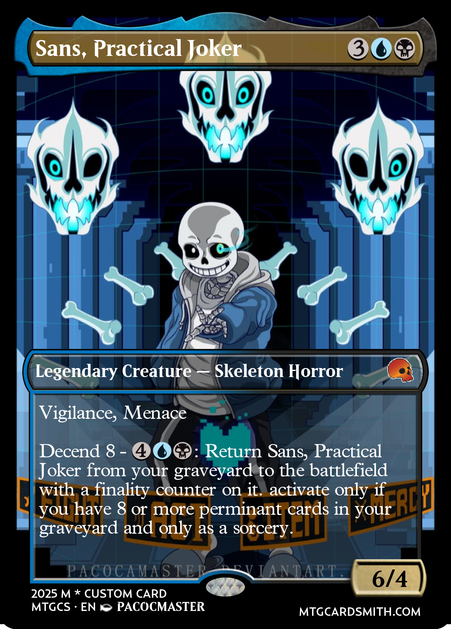 Sans, Practical Joker
