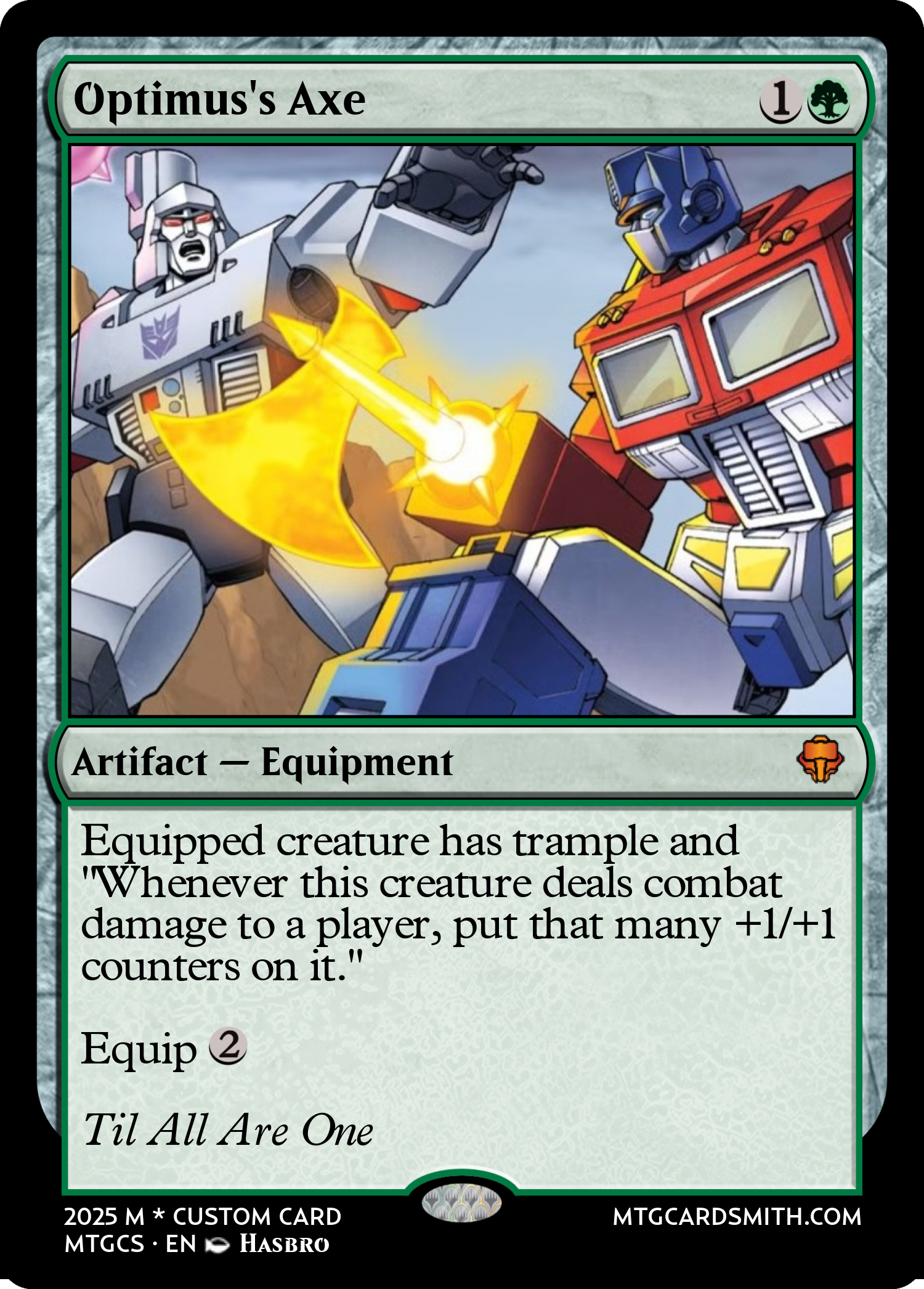 Optimus's Axe