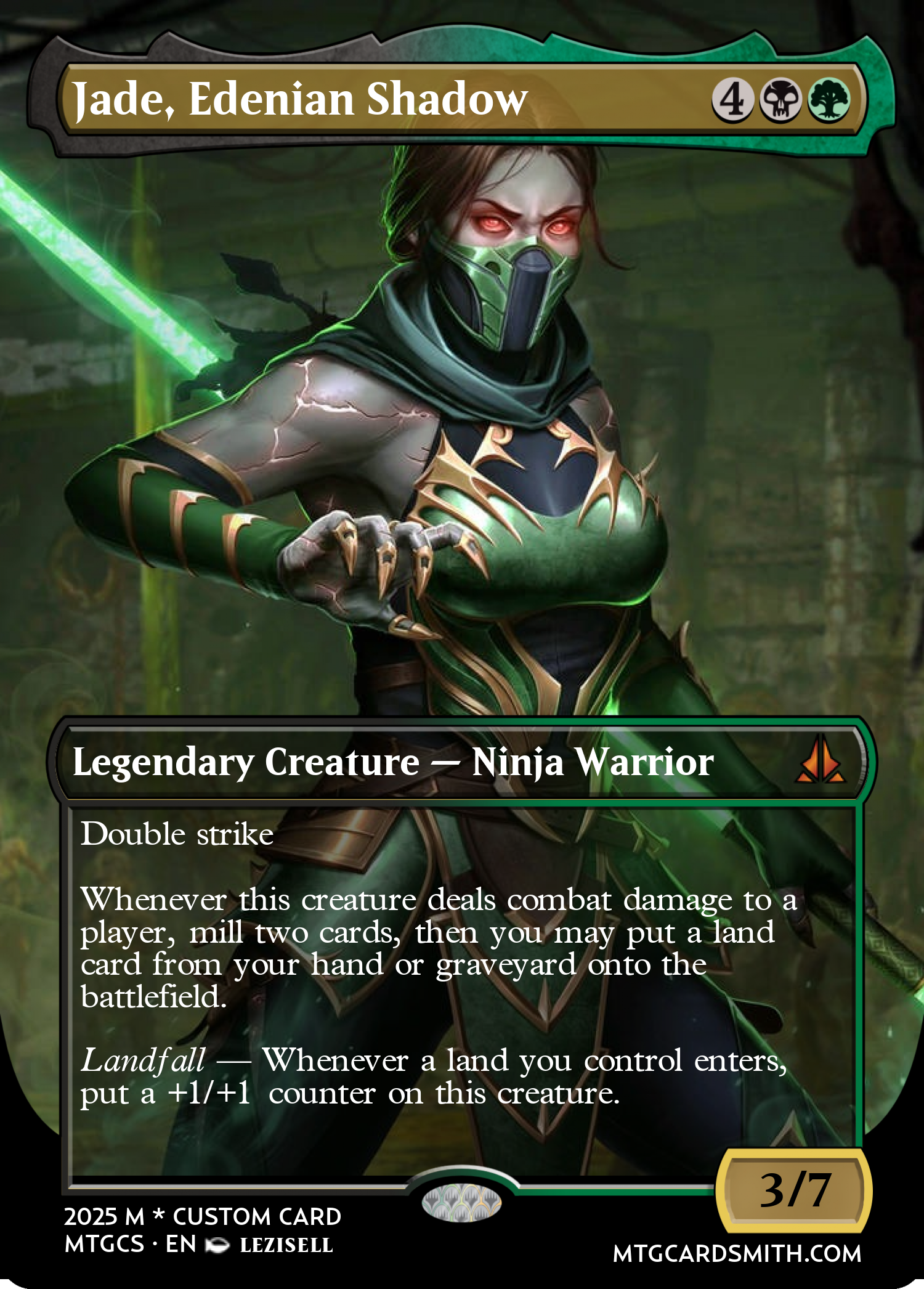 Jade, Edenian Shadow