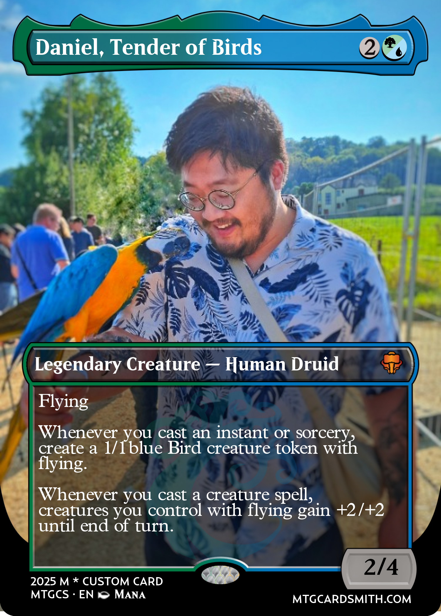 Daniel, Tender of Birds