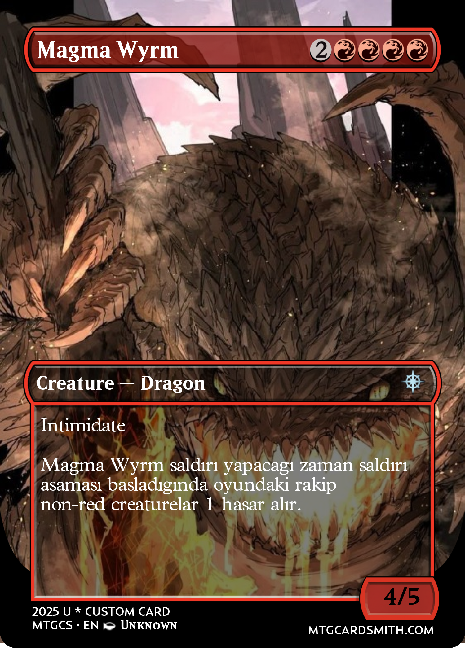Magma Wyrm