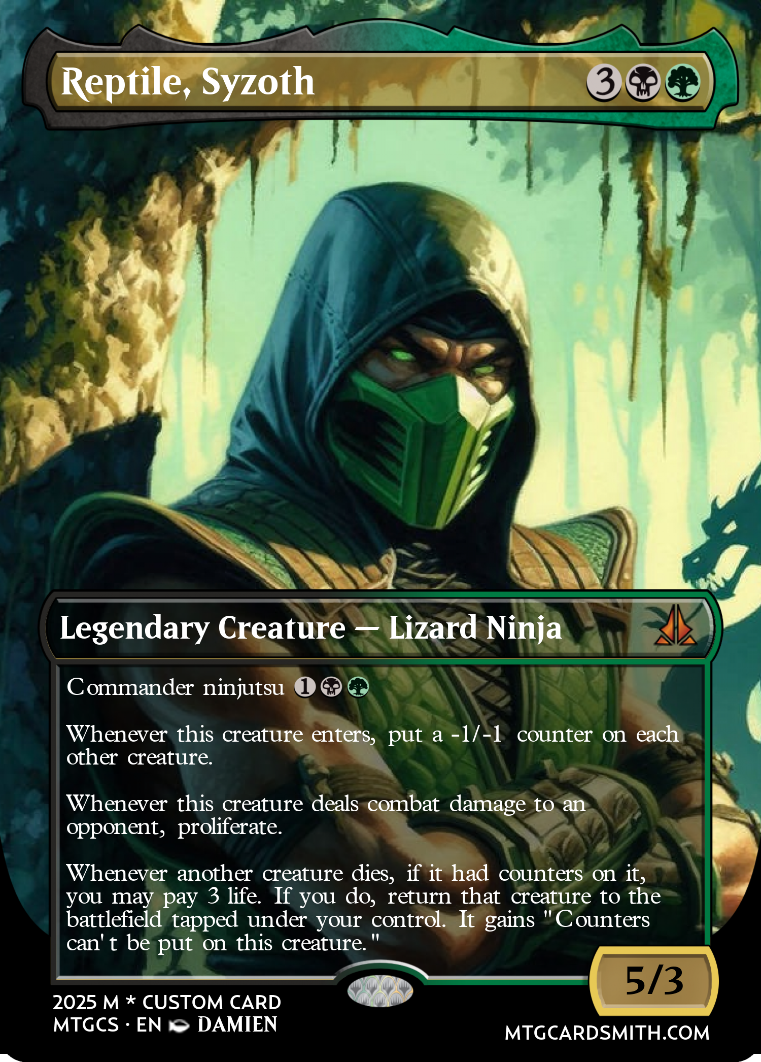 Reptile, Syzoth