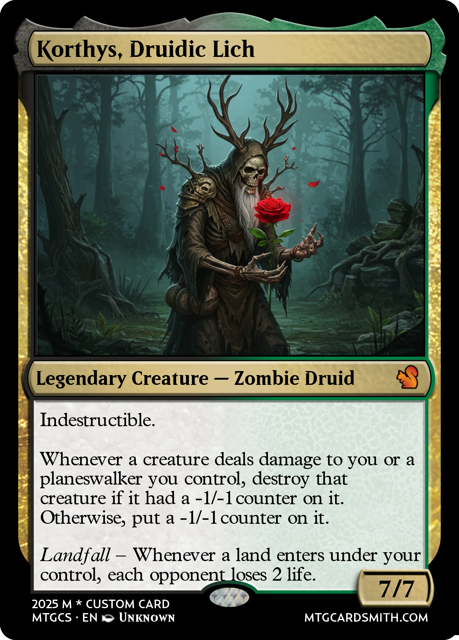 Korthys, Druidic Lich