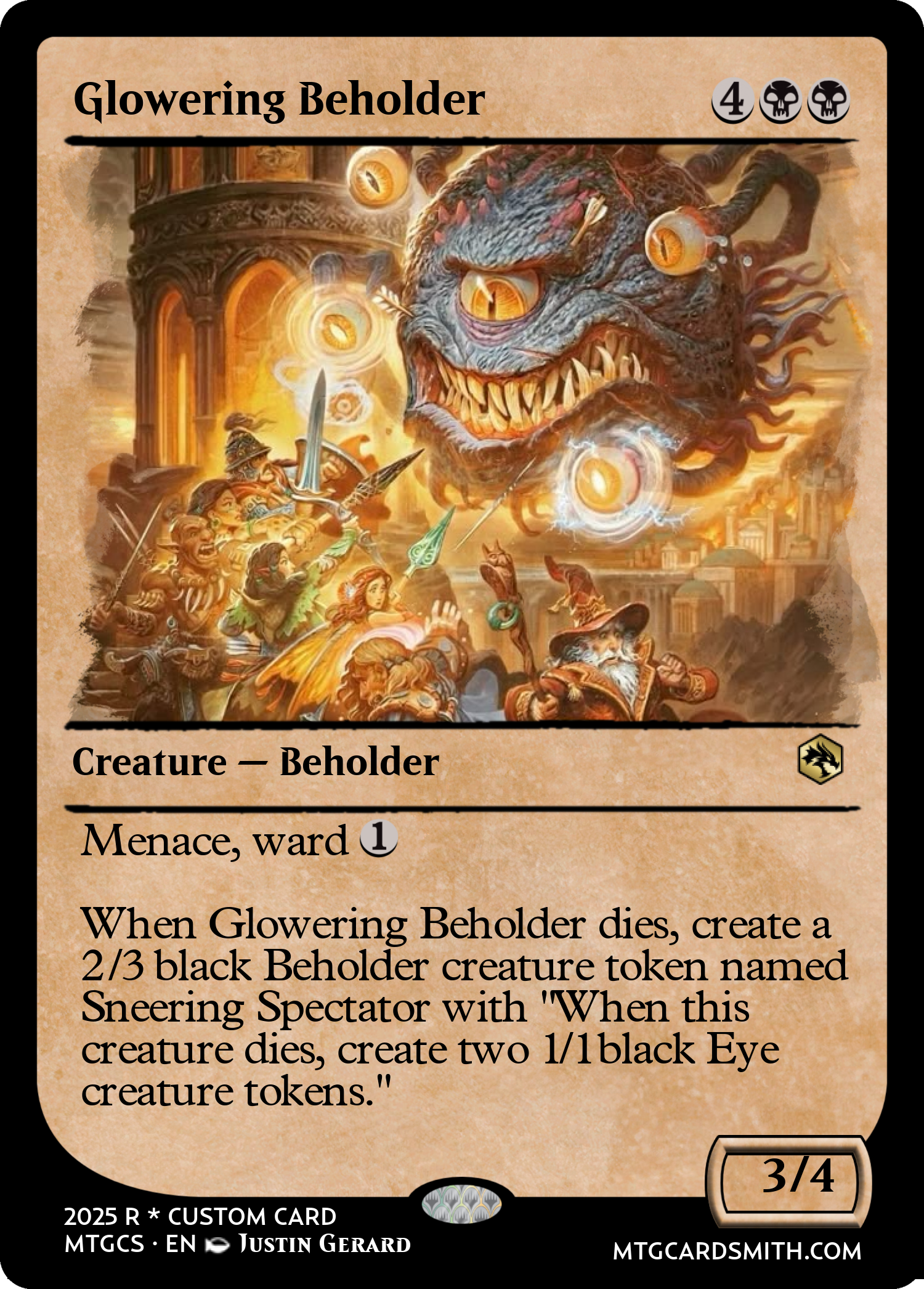 Glowering Beholder