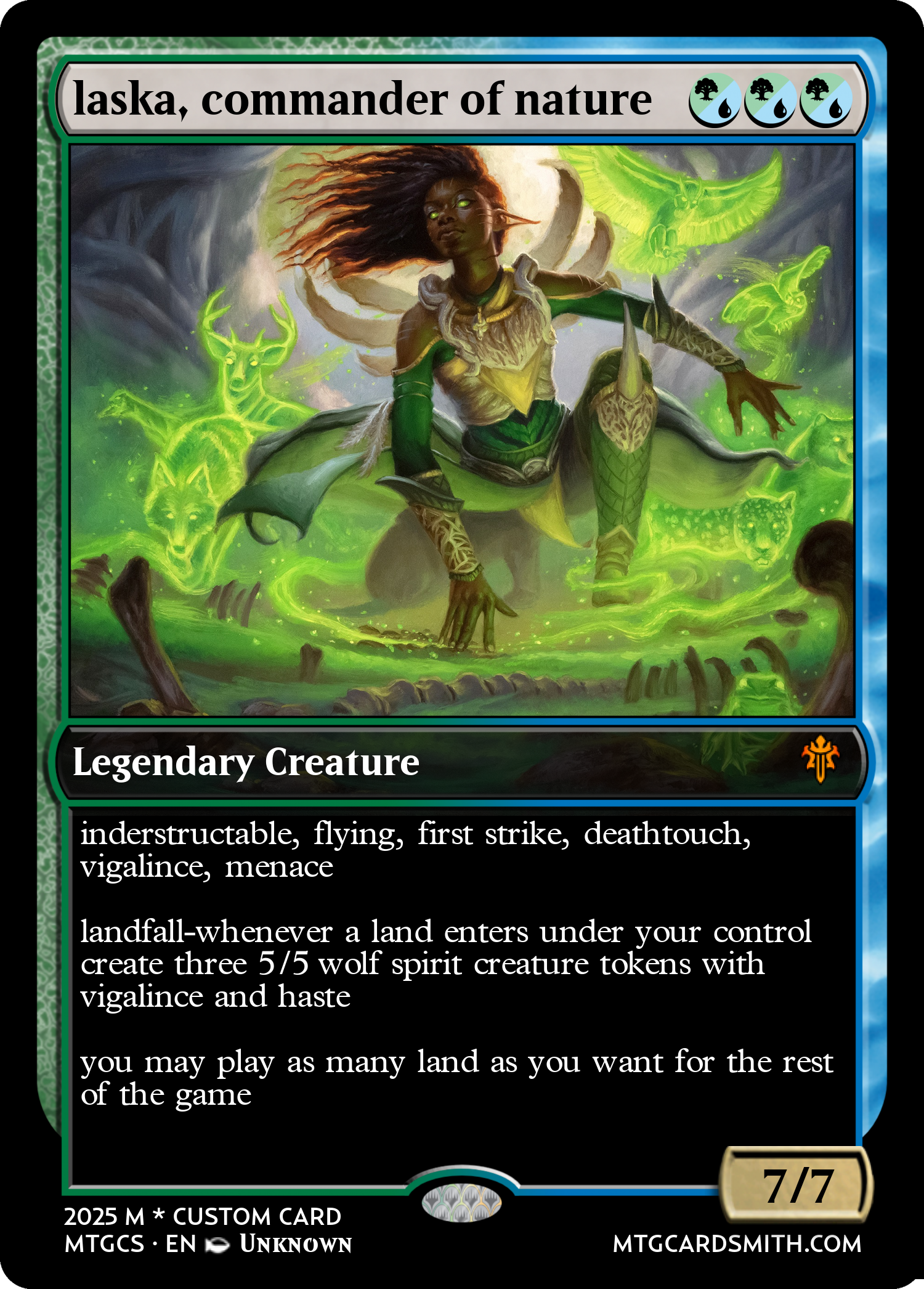 laska, commander of nature