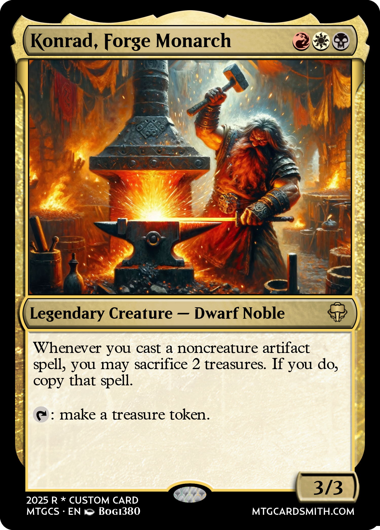 Konrad, Forge Monarch