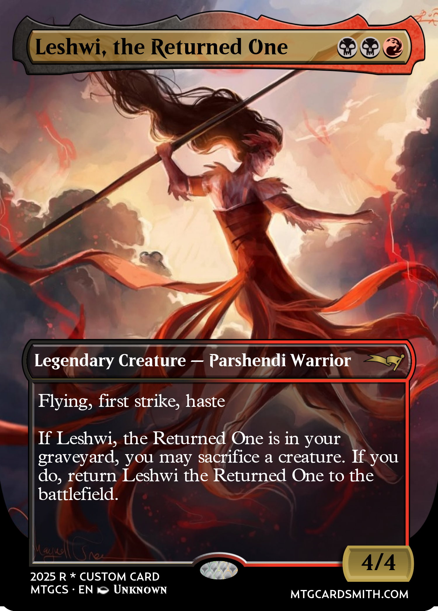 Leshwi, the Returned One