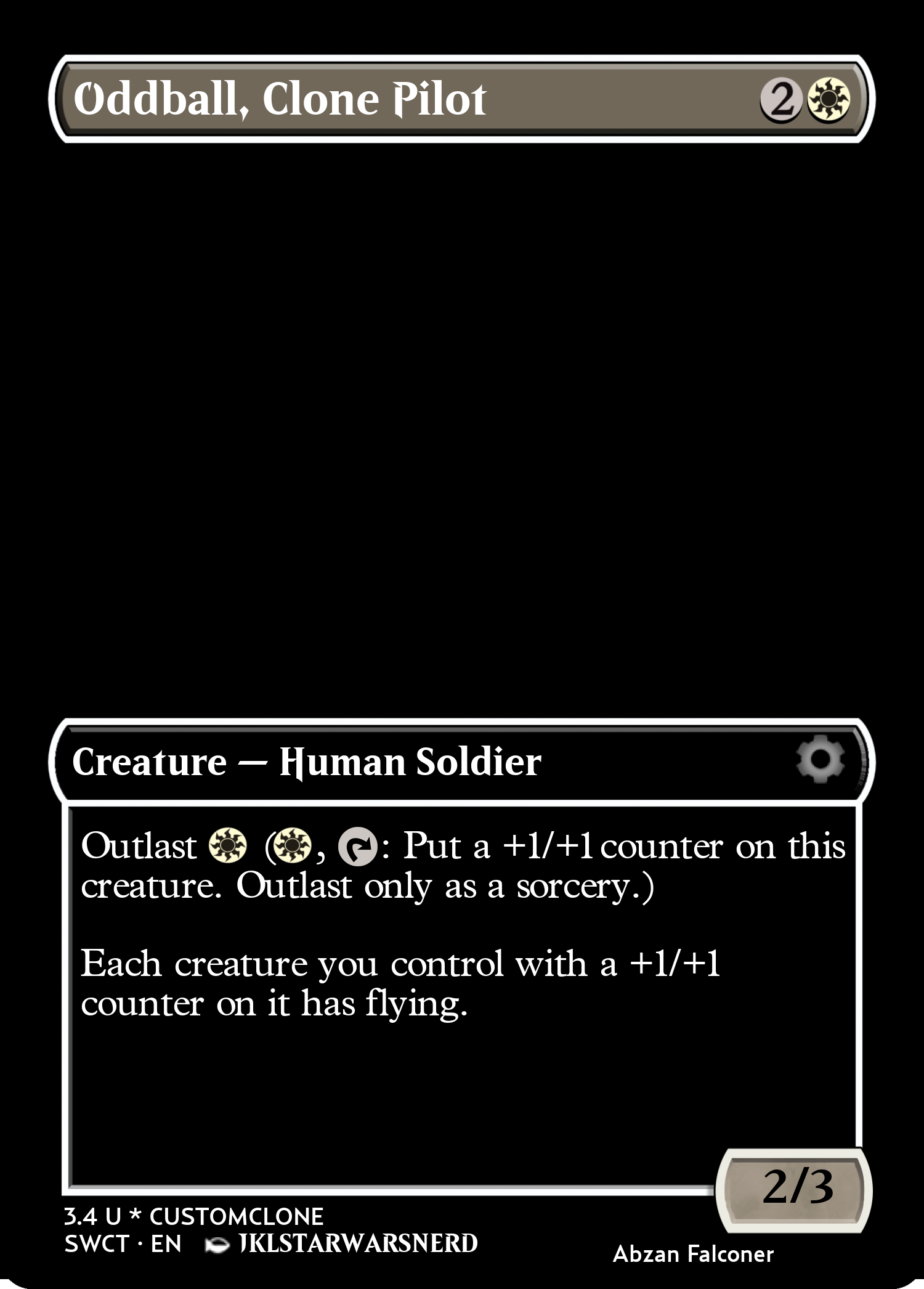 Oddball, Clone Pilot