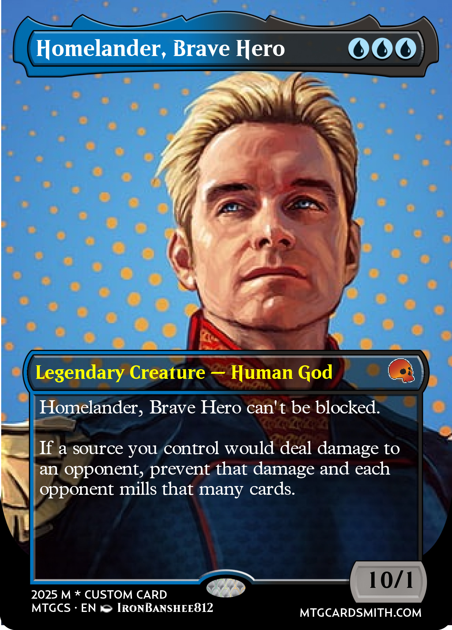 Homelander, Brave Hero