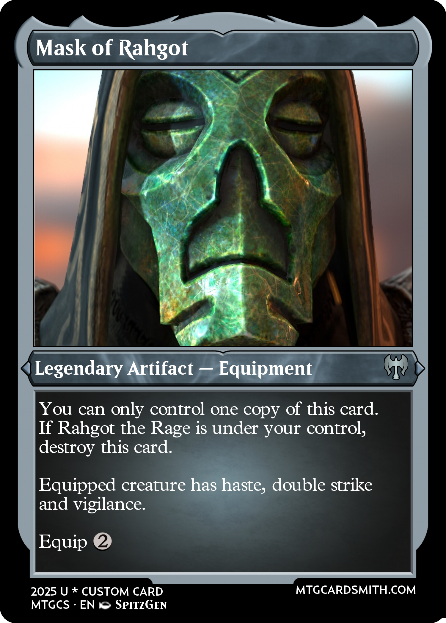 Mask of Rahgot