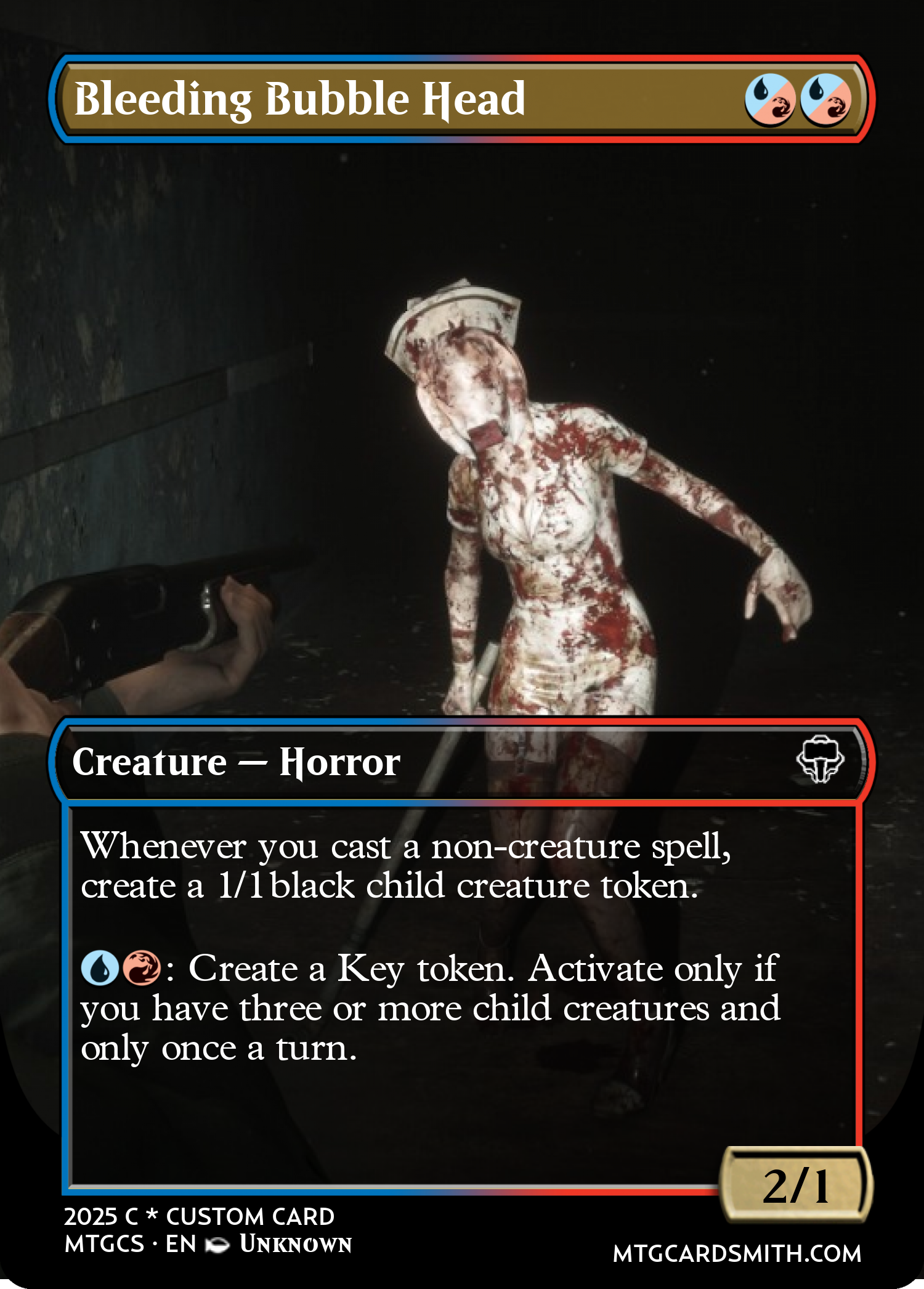 Bleeding Bubble Head