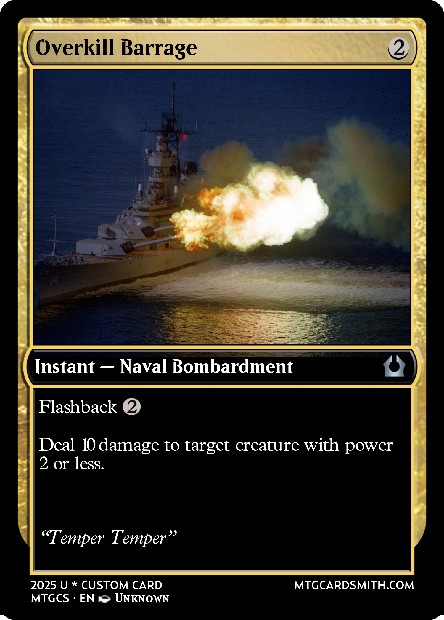 Overkill Barrage