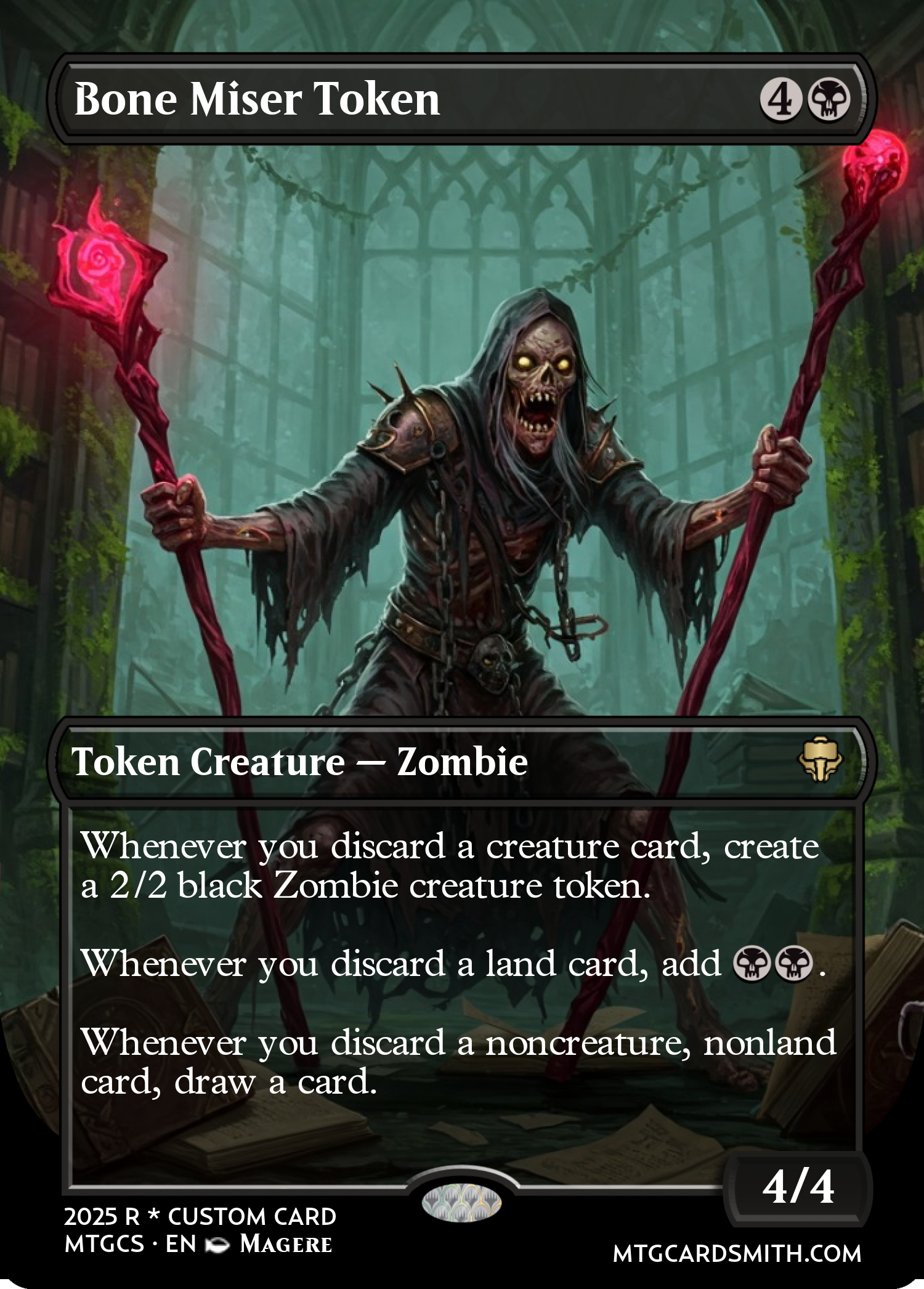Bone Miser Token