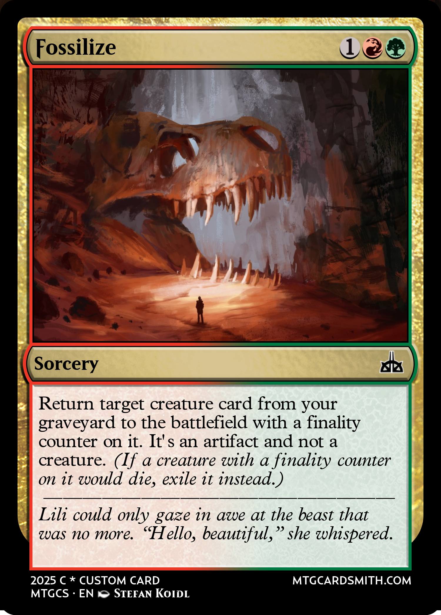 Fossilize