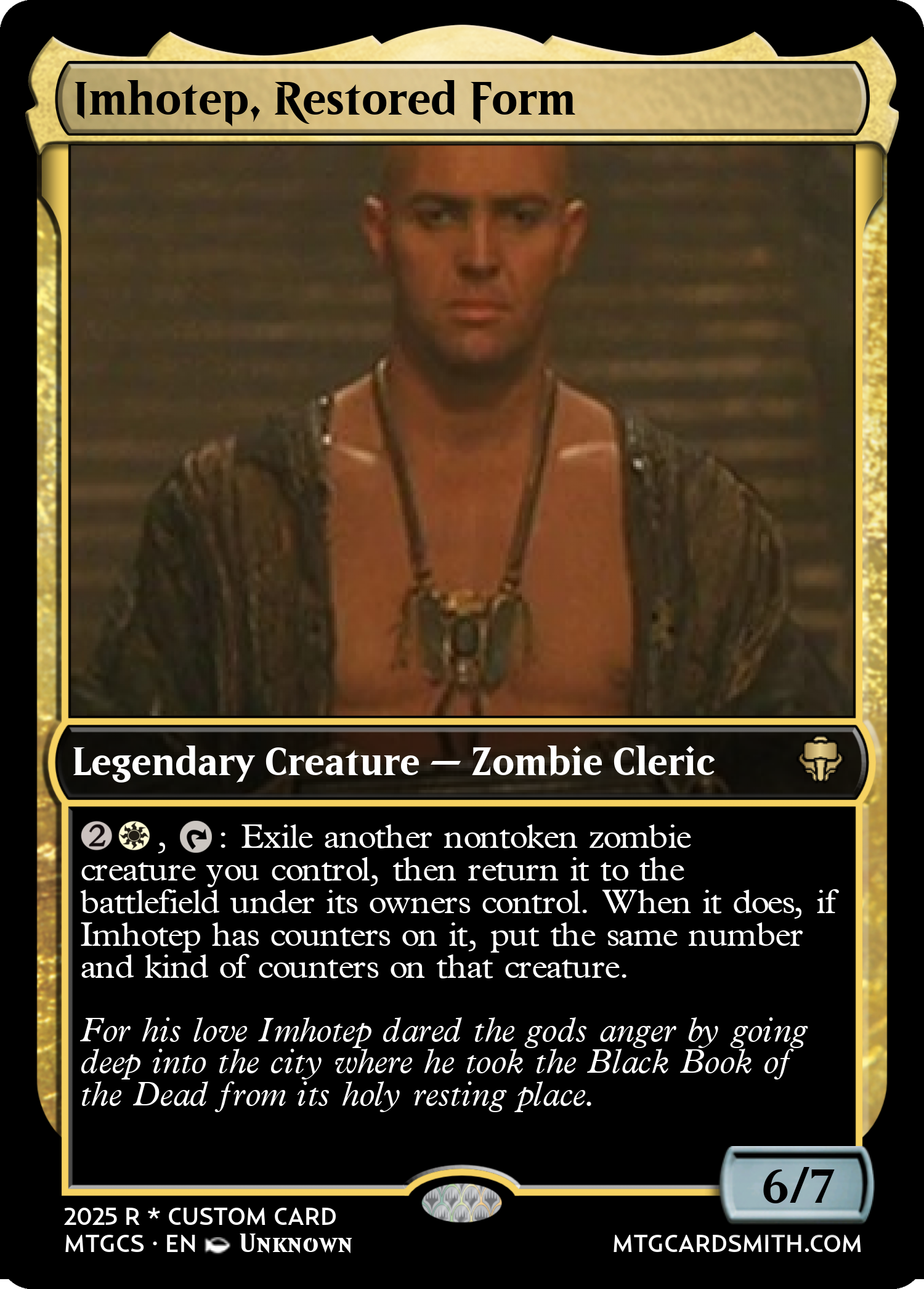 Imhotep, Restored Form