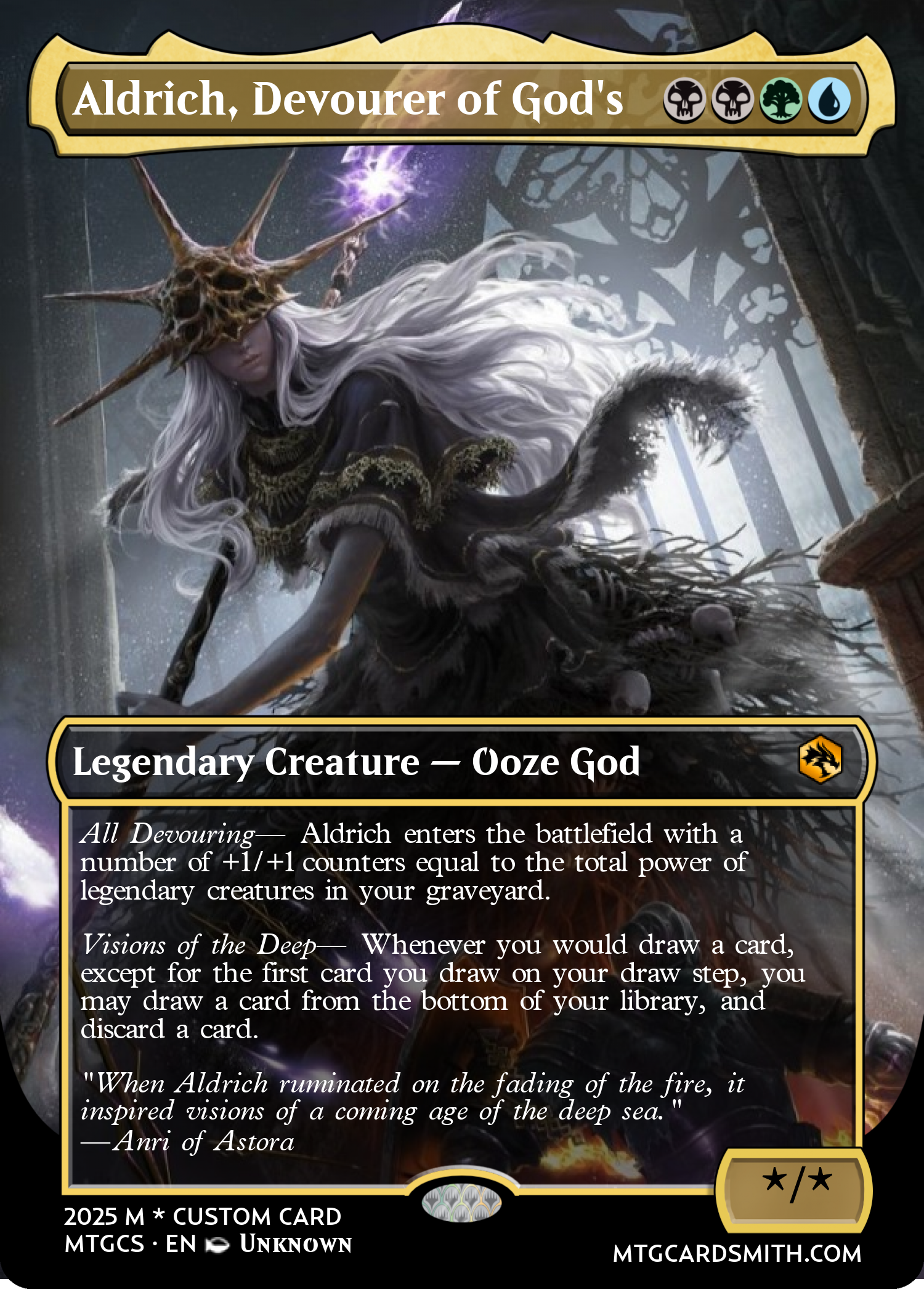 Aldrich, Devourer of God's