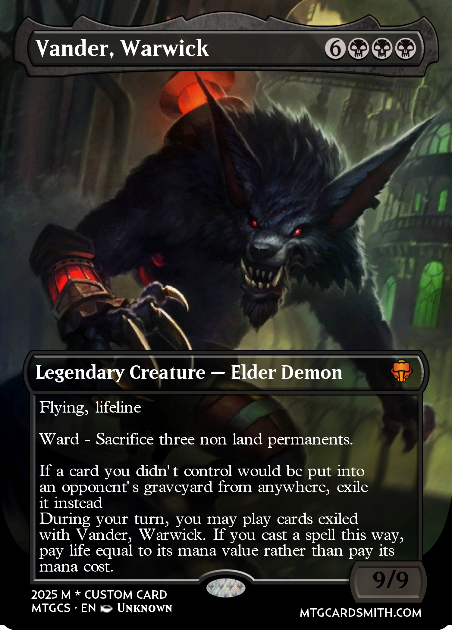 Vander, Warwick
