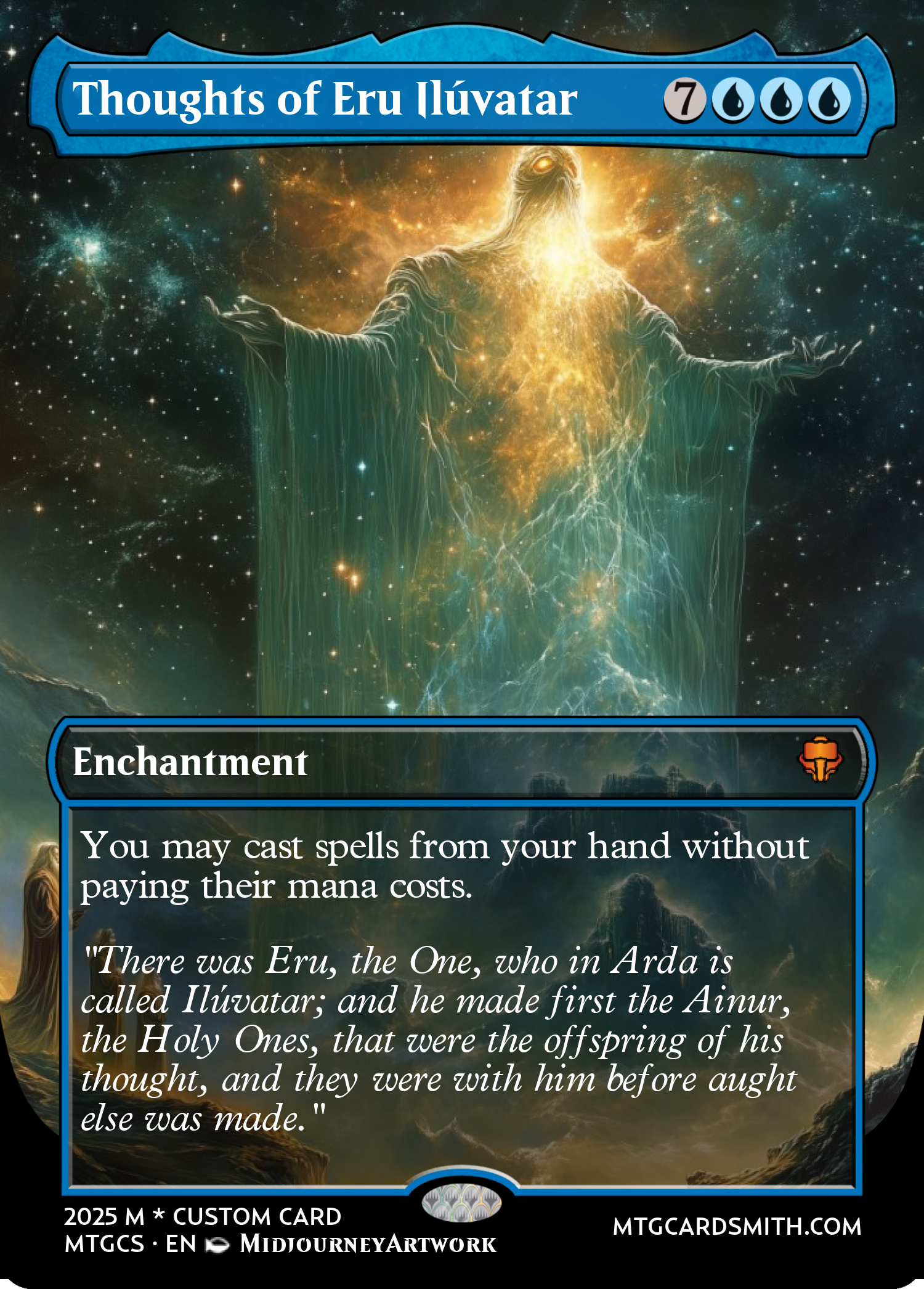 Thoughts of Eru Ilúvatar