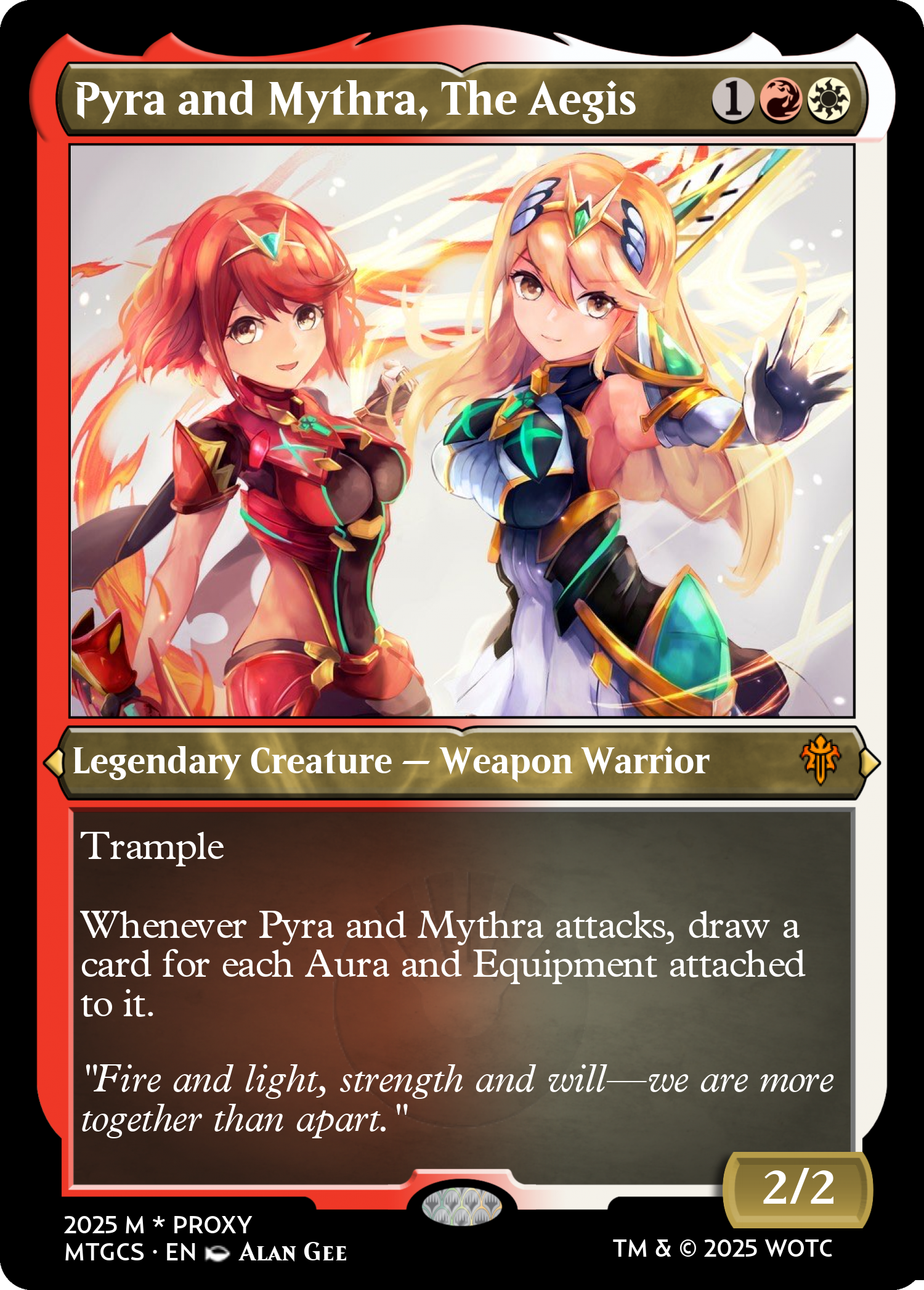 Pyra and Mythra, The Aegis