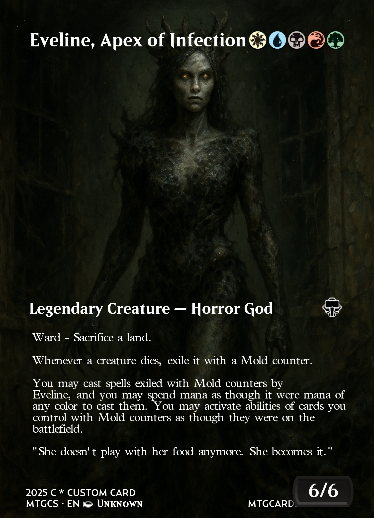 Eveline, Apex of Infection