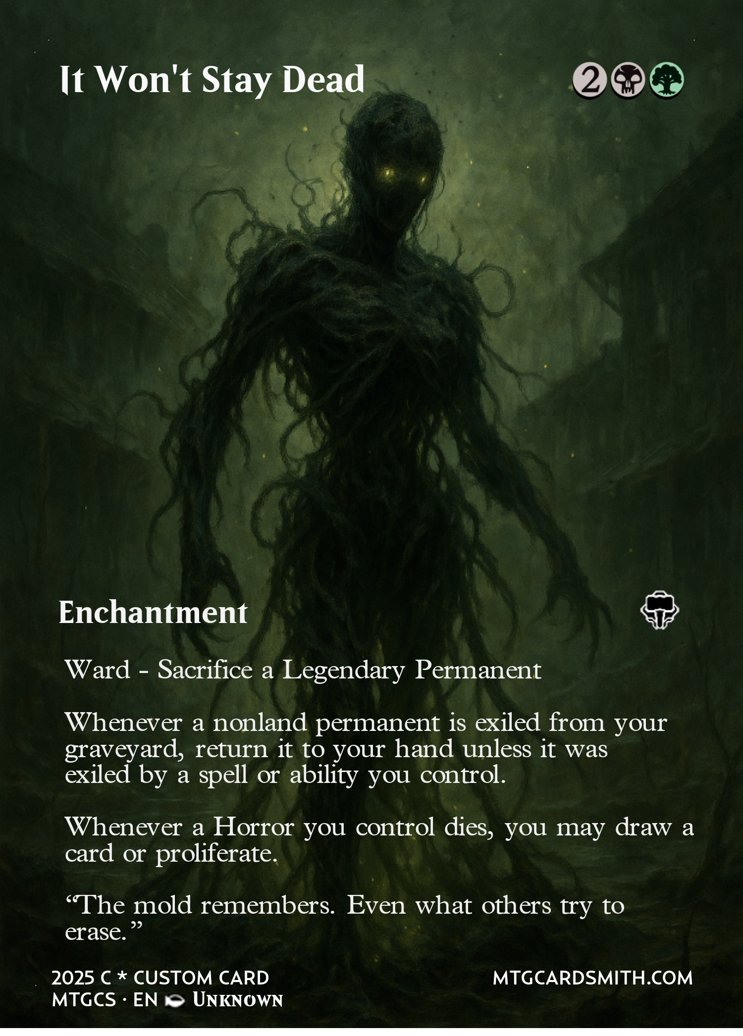 It Won't Stay Dead