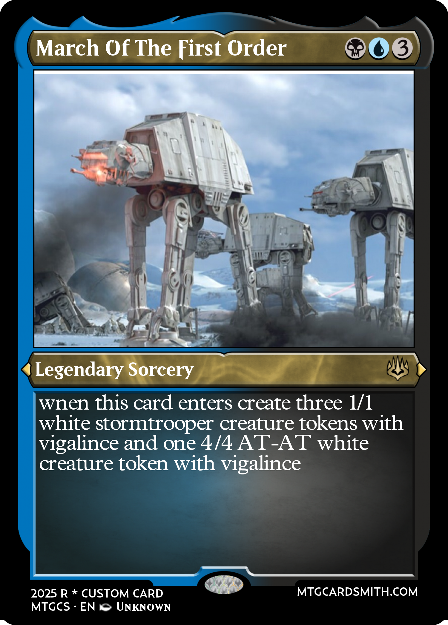 March Of The First Order
