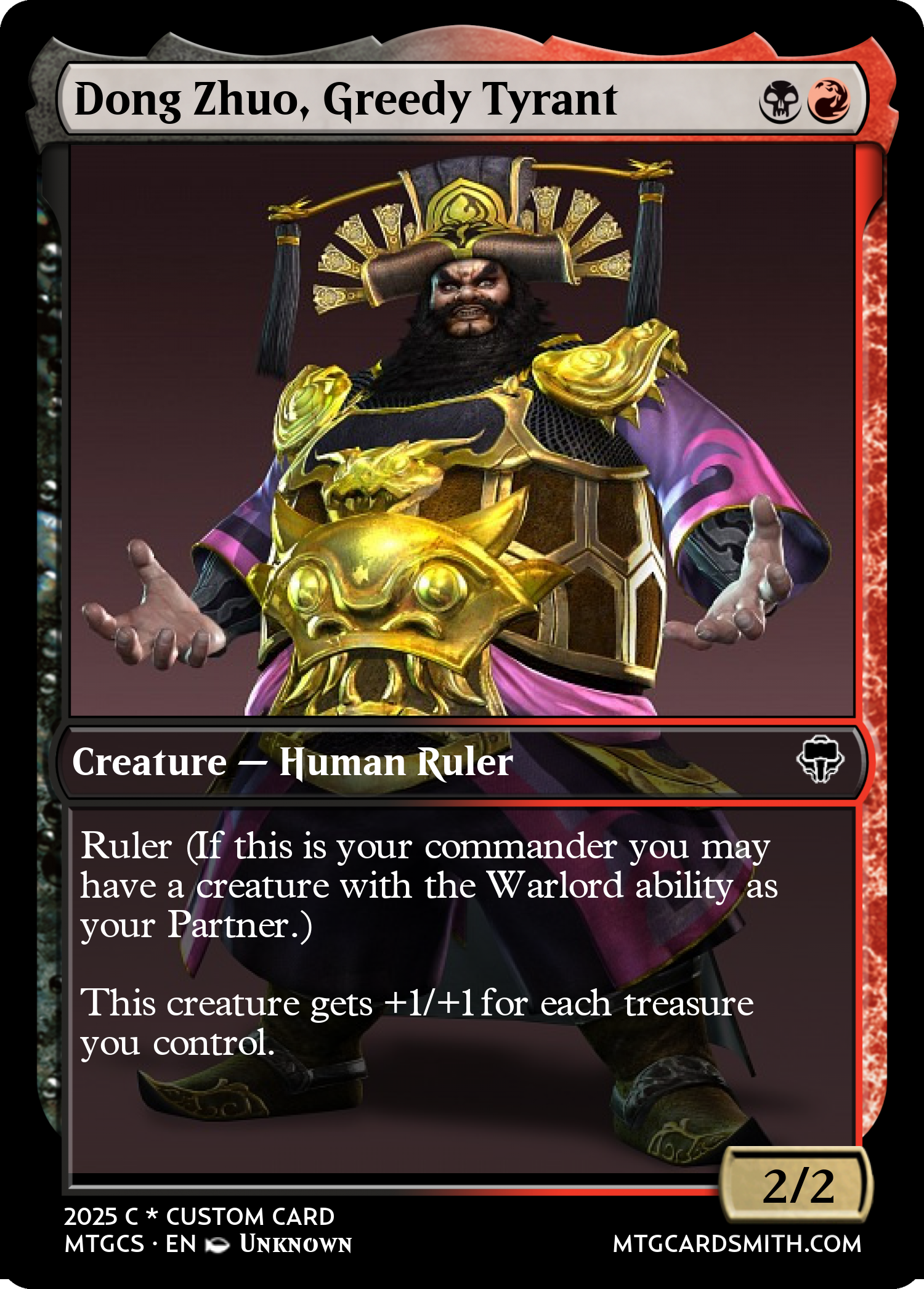 Dong Zhuo, Greedy Tyrant