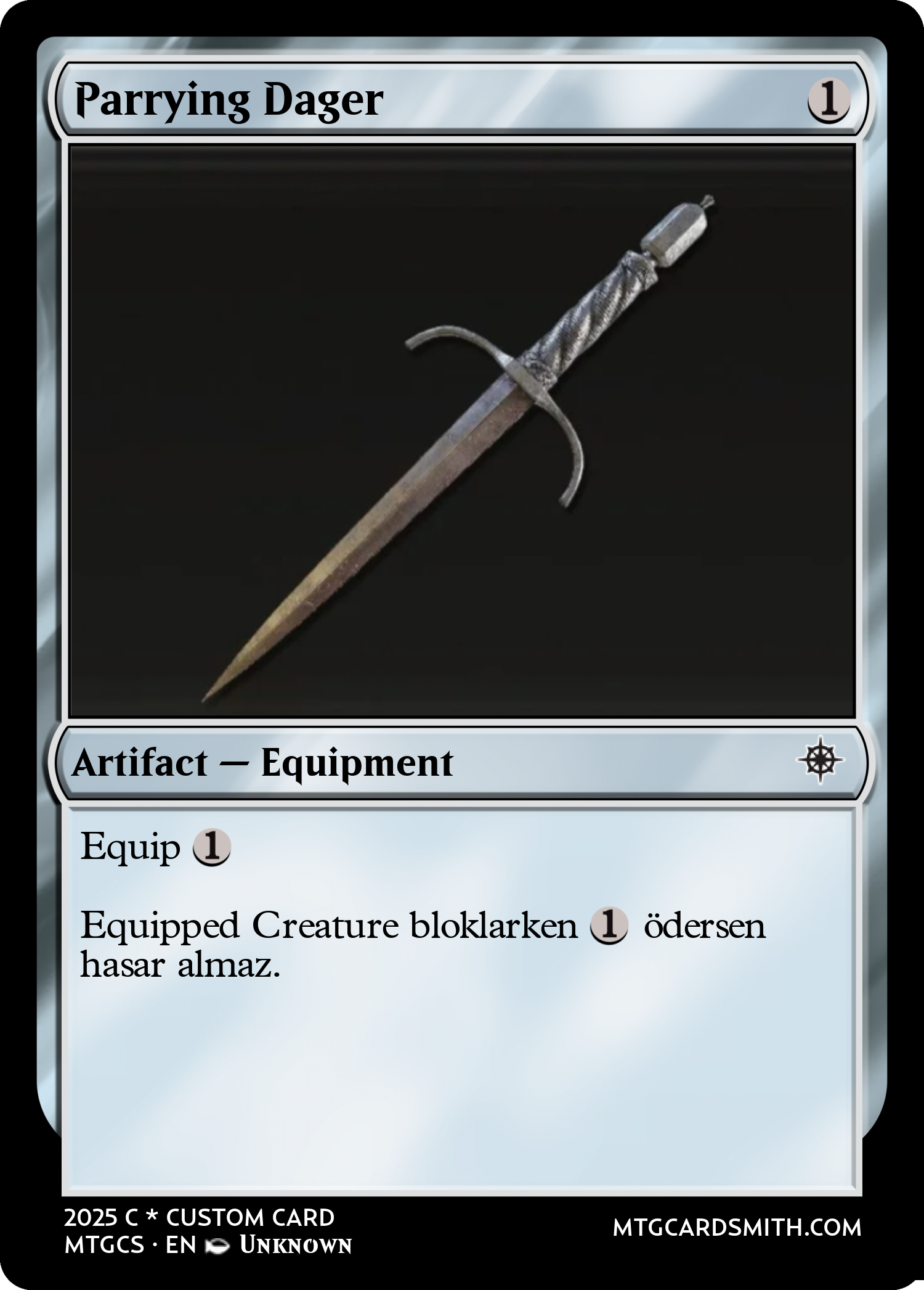 Parrying Dager