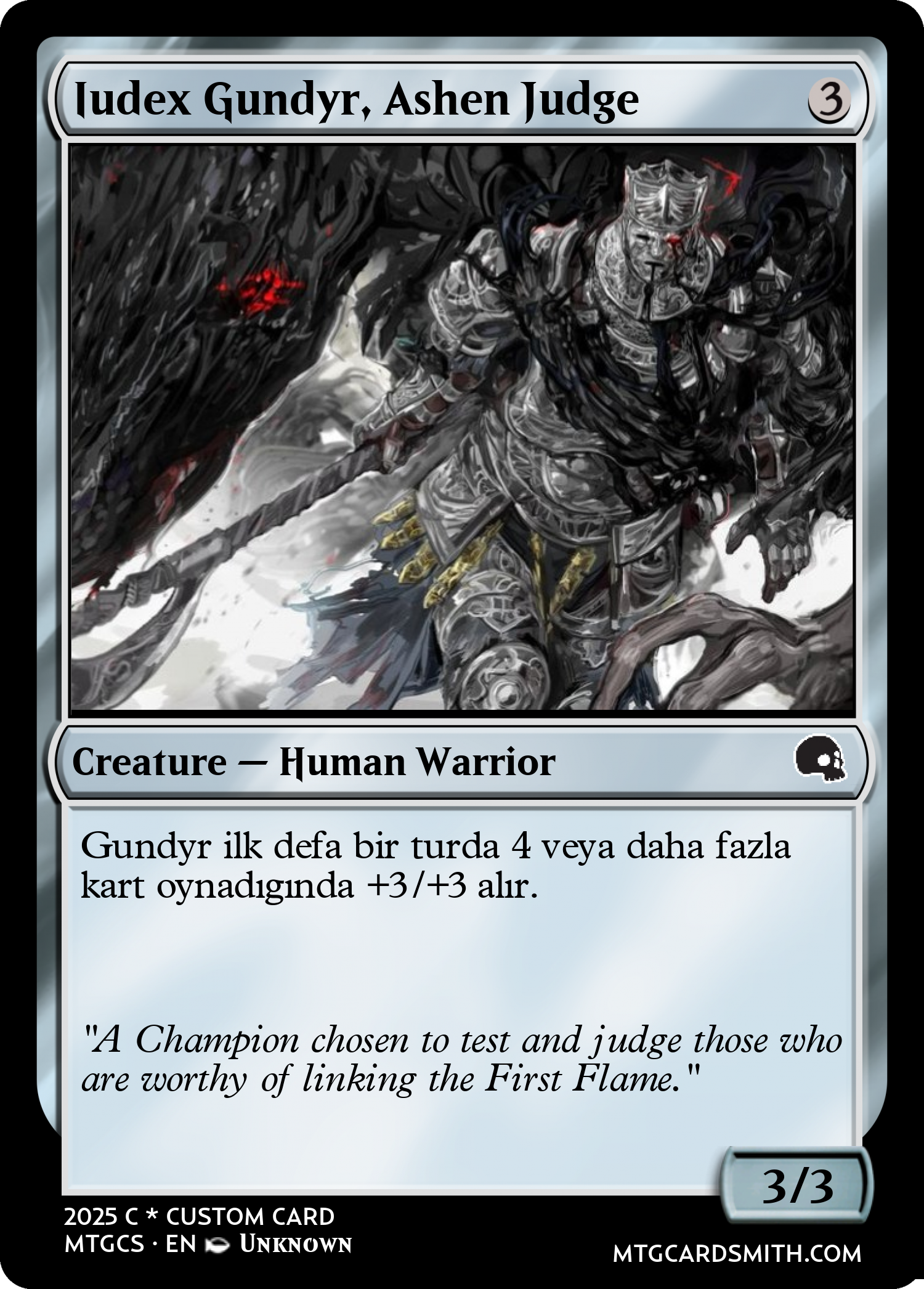Iudex Gundyr, Ashen Judge