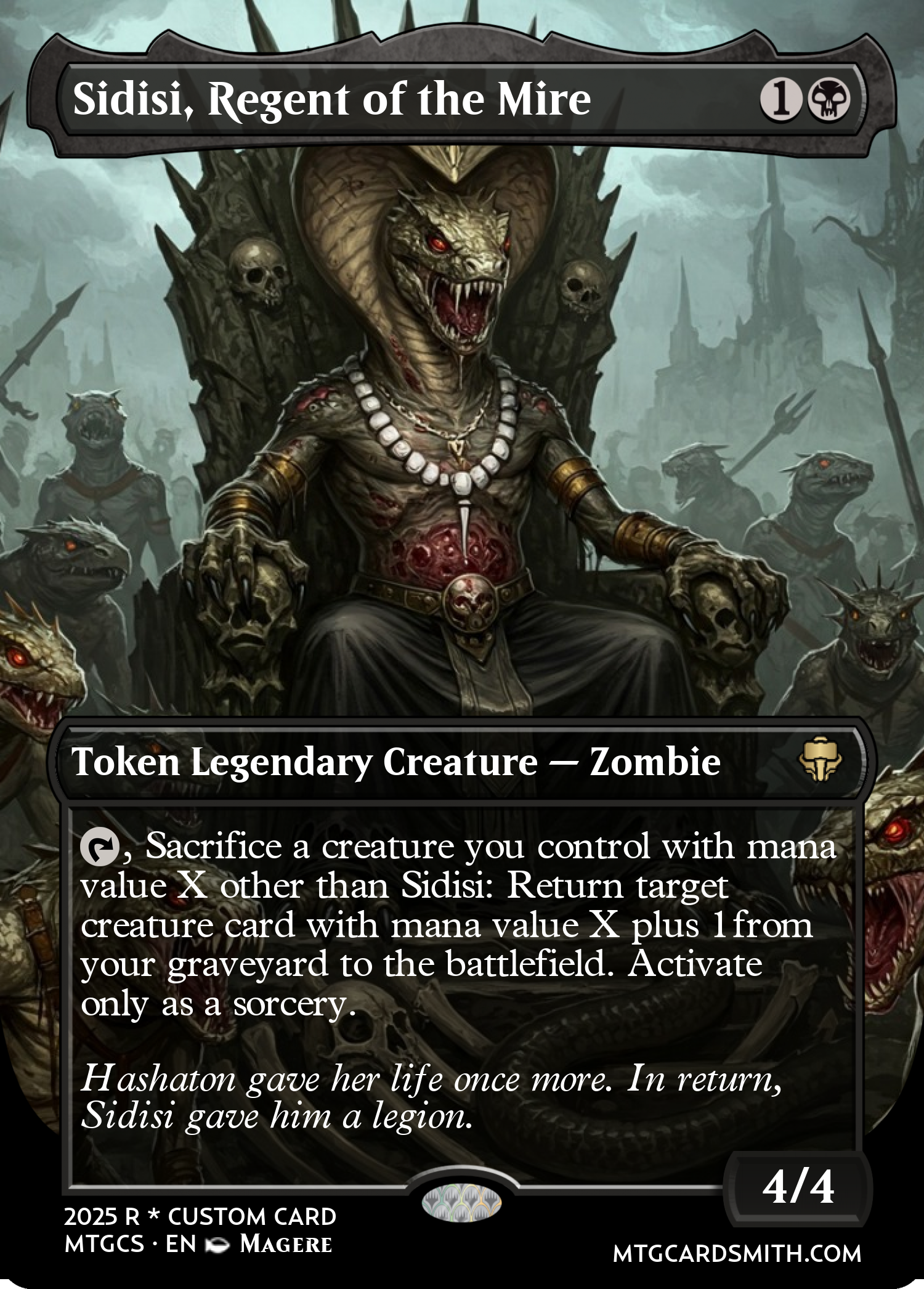 Sidisi, Regent of the Mire
