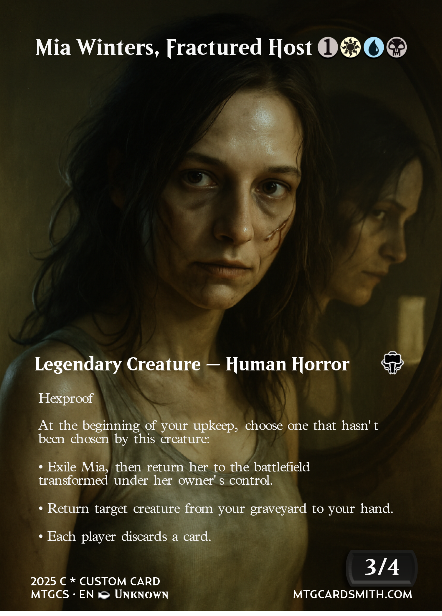Mia Winters, Fractured Host