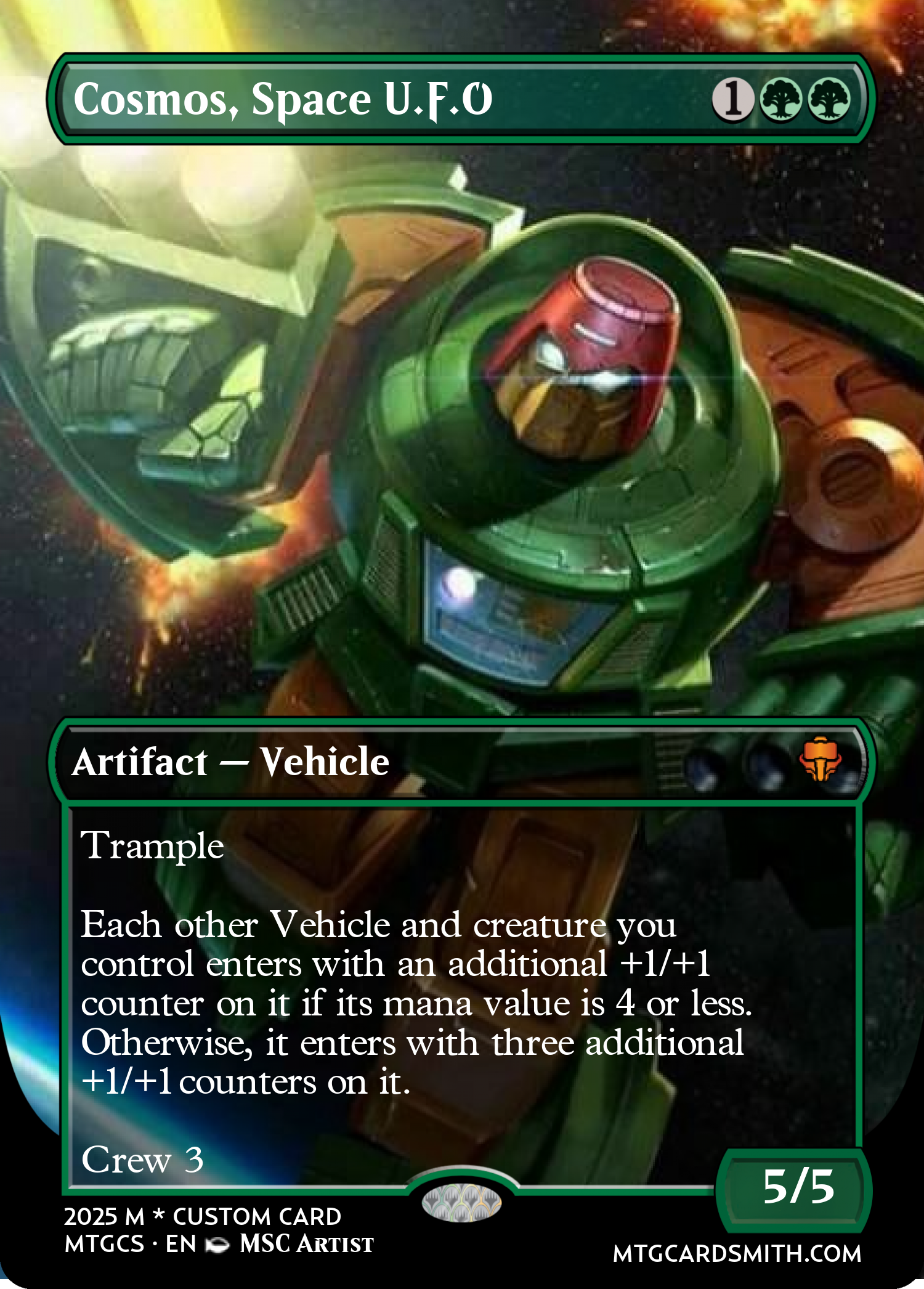 Cosmos, Space U.F.O