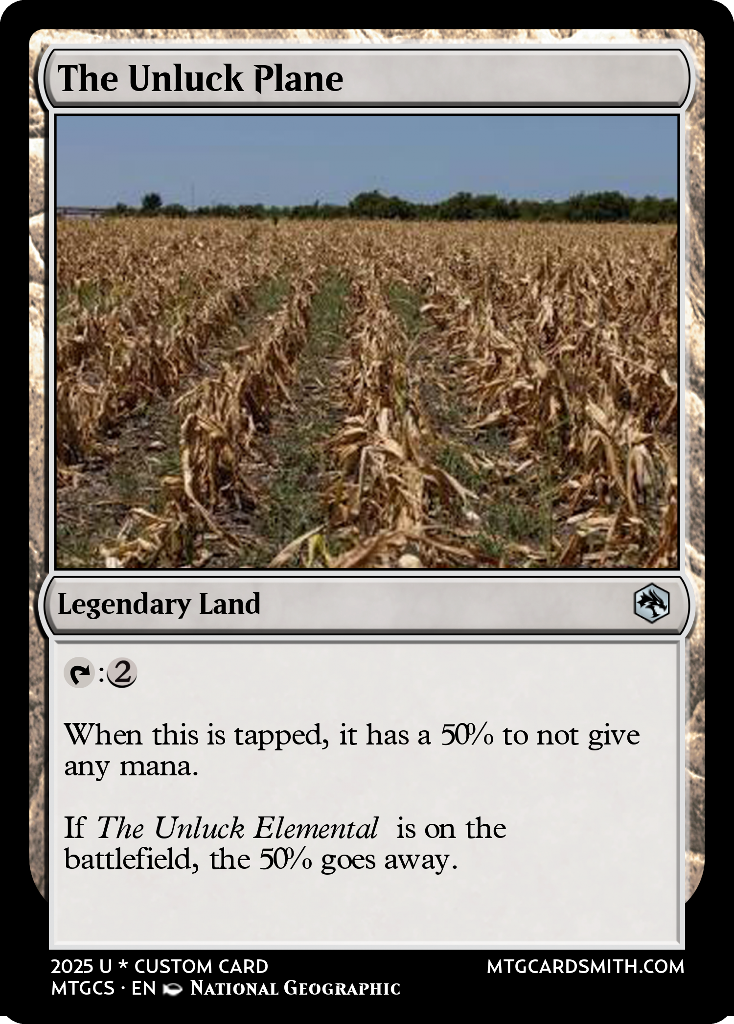 The Unluck Plane