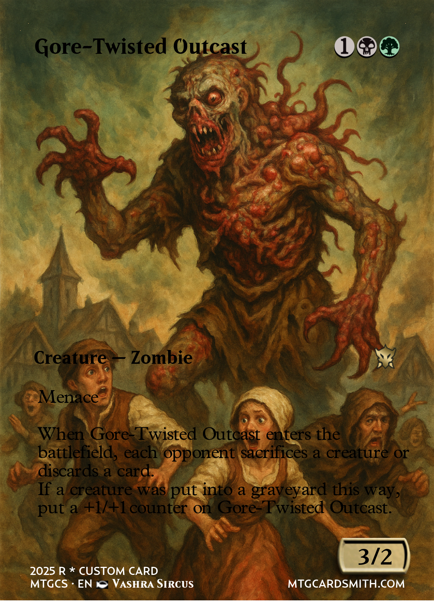 Gore-Twisted Outcast