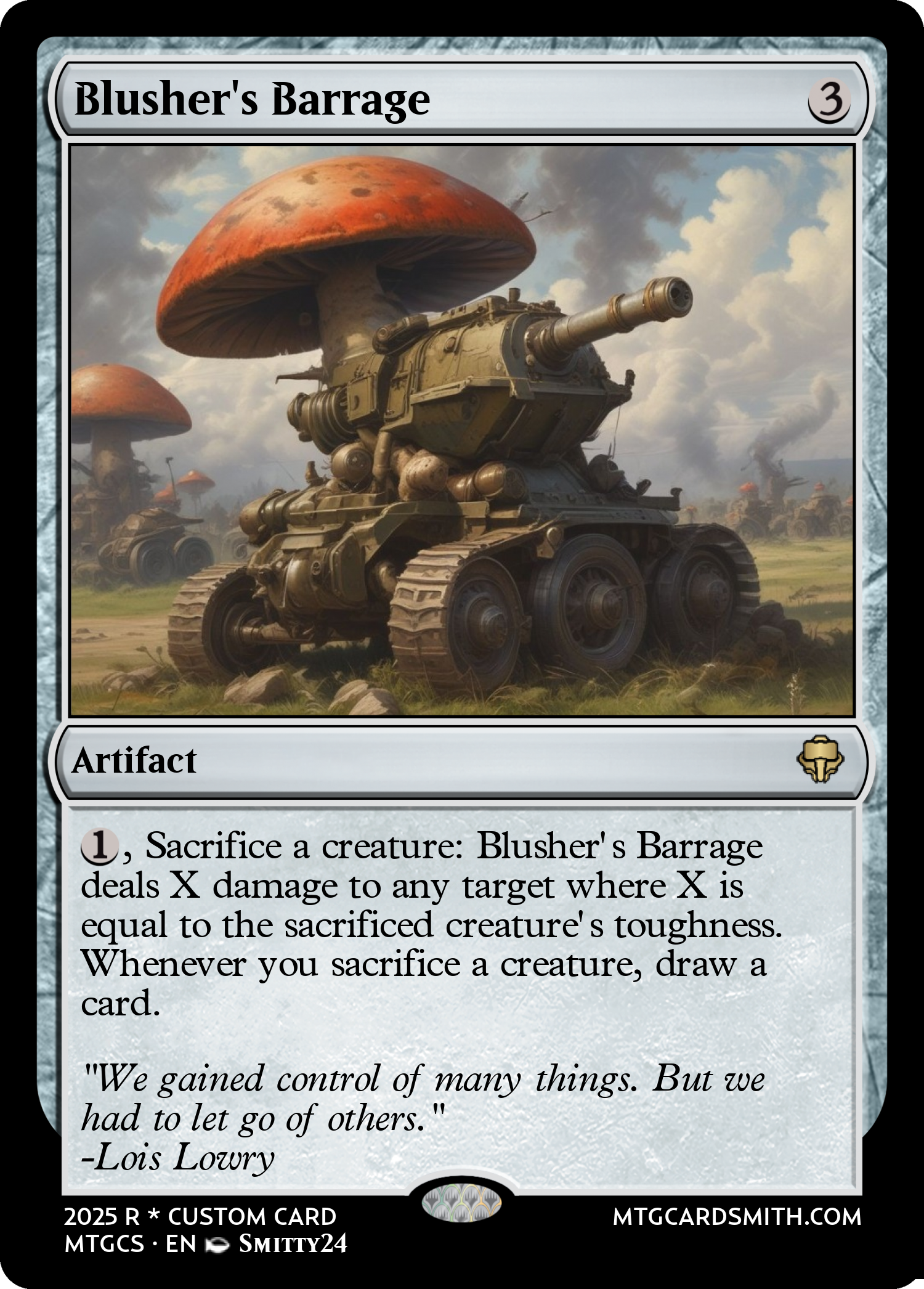 Blusher's Barrage