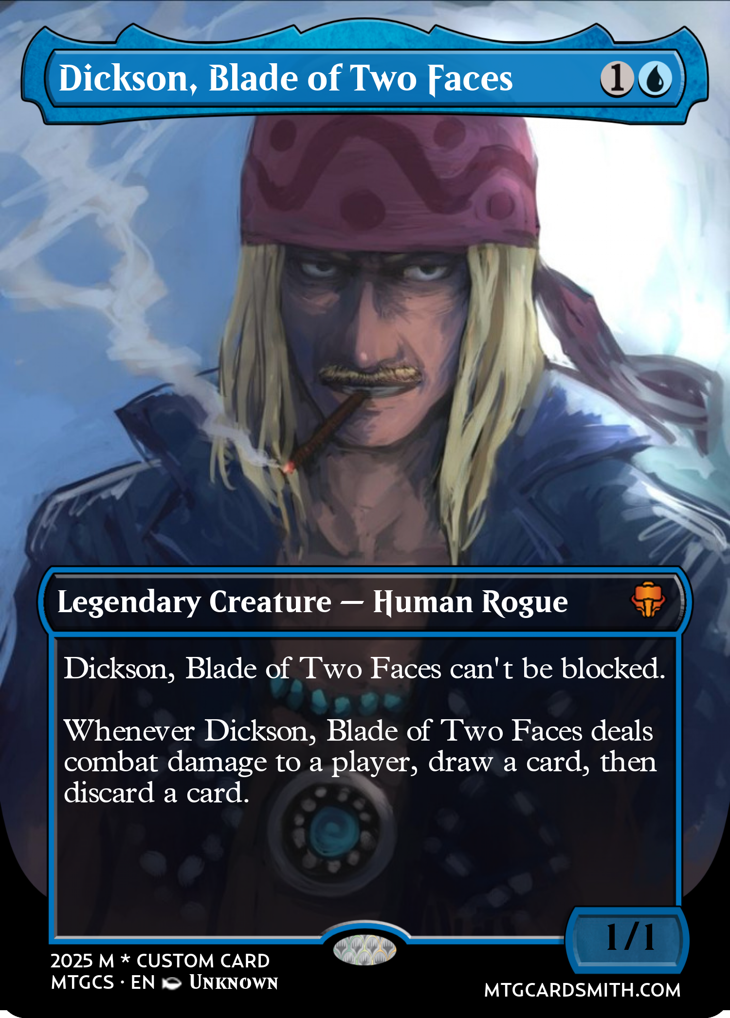 Dickson, Blade of Two Faces