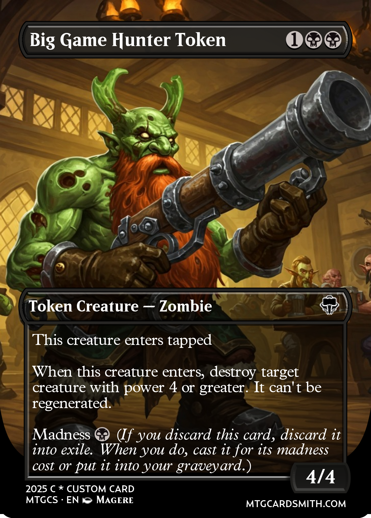 Big Game Hunter Token